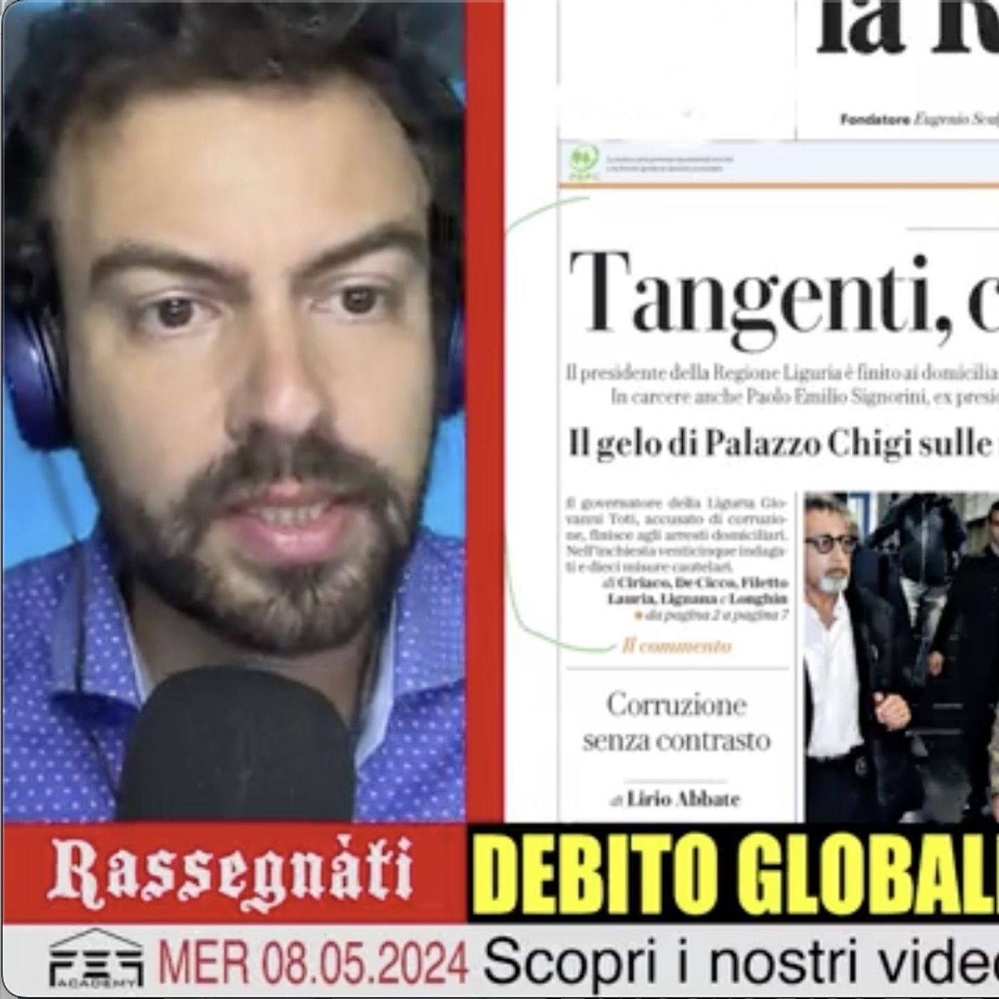 👽 DEBITO GLOBALE, OCCHIO AI MARZIANI - Rassegnàti 08/05/2024 episode artwork