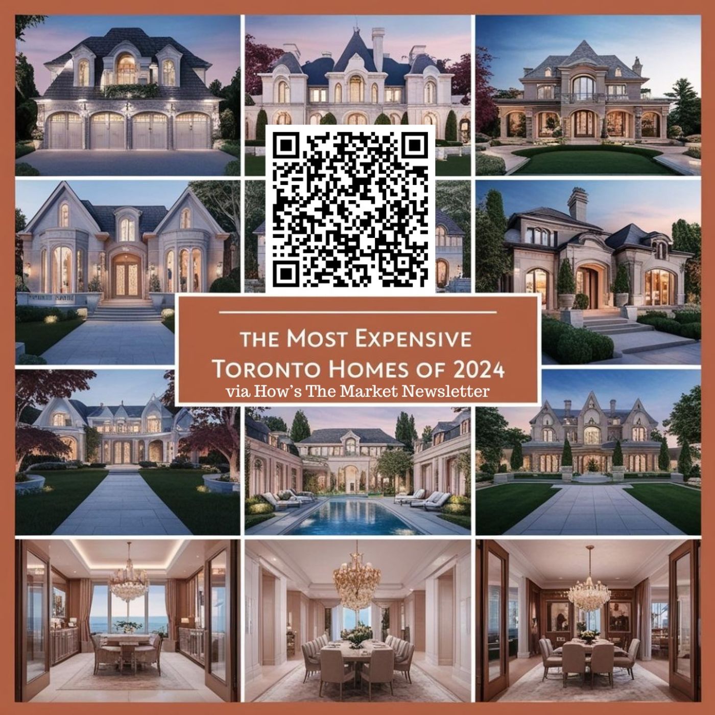 The Most Expensive Toronto GTA Homes of 2024 Countdown episode artwork