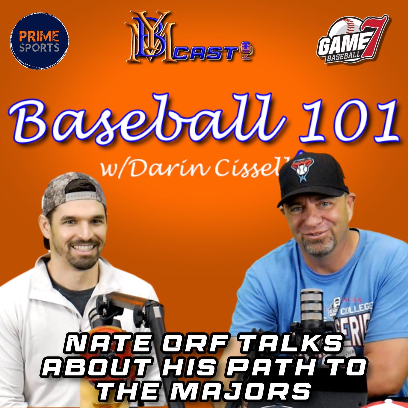 Baseball 101 | Former Oakland A's Infielder Nate Orf | YBMcast episode artwork