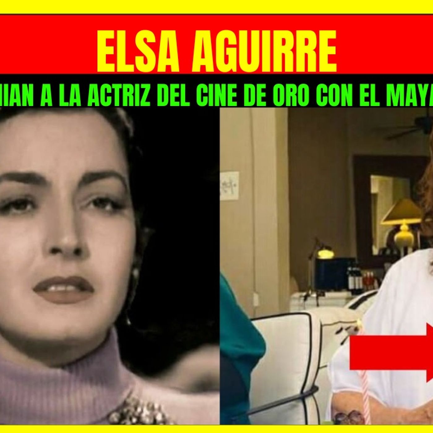⭐️Premian a ELSA AGUIRRE actriz del Cine de Oro con el Mayahuel de Plata⭐️