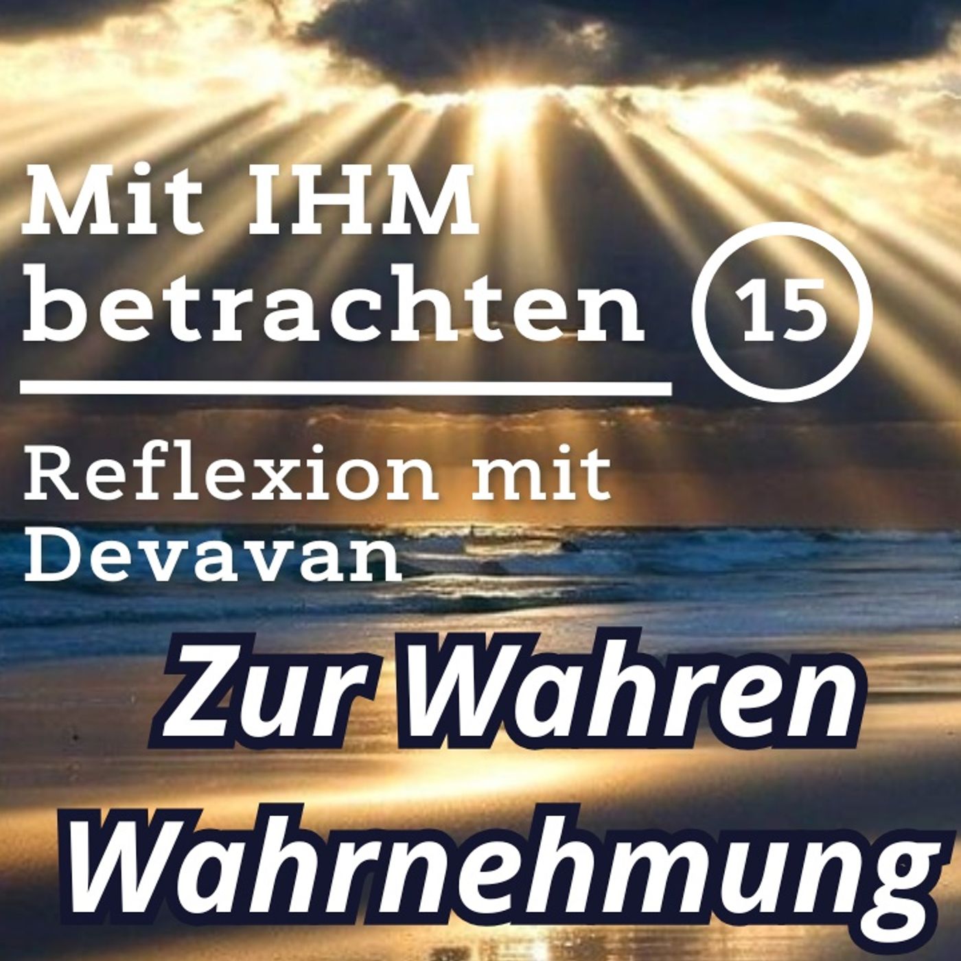 Das Tor zur Wahren Wahrnehmung... -- Mit IHM Betrachten - 15