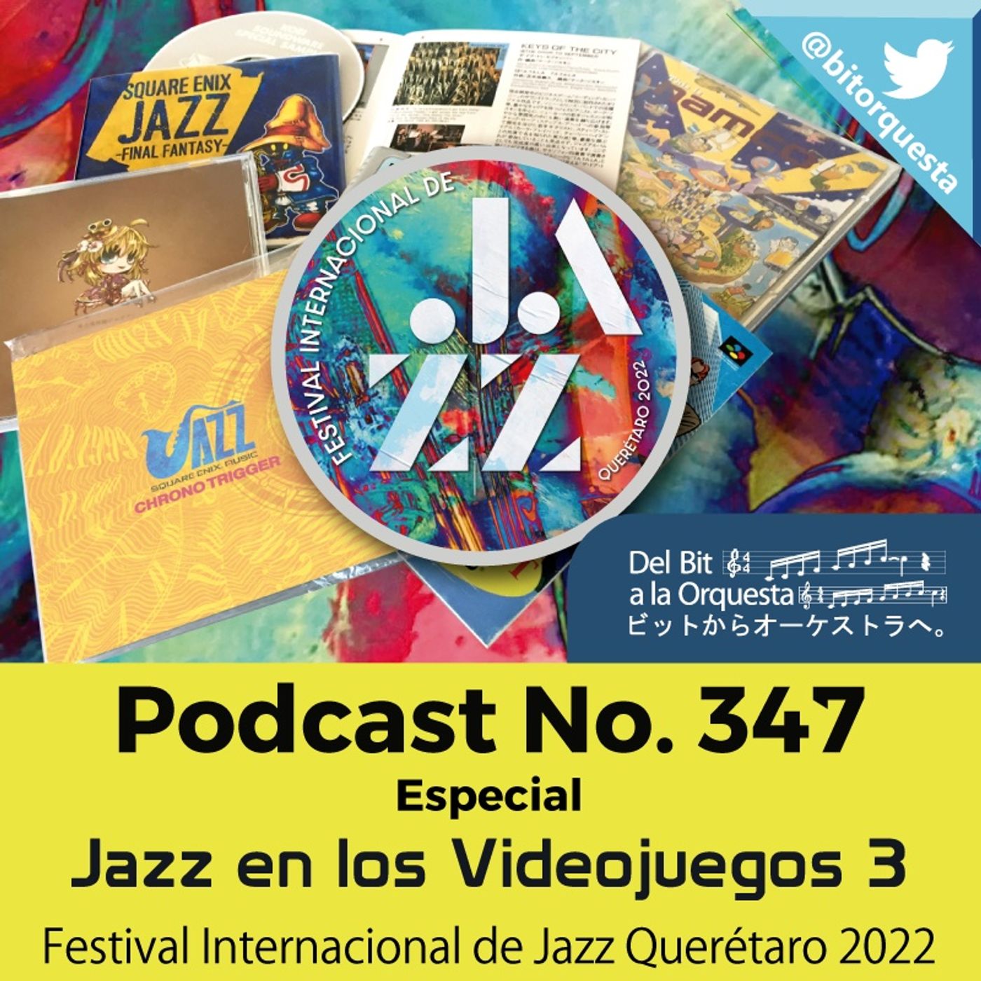 347 - Especial Jazz en los Videojuegos 2022 episode artwork