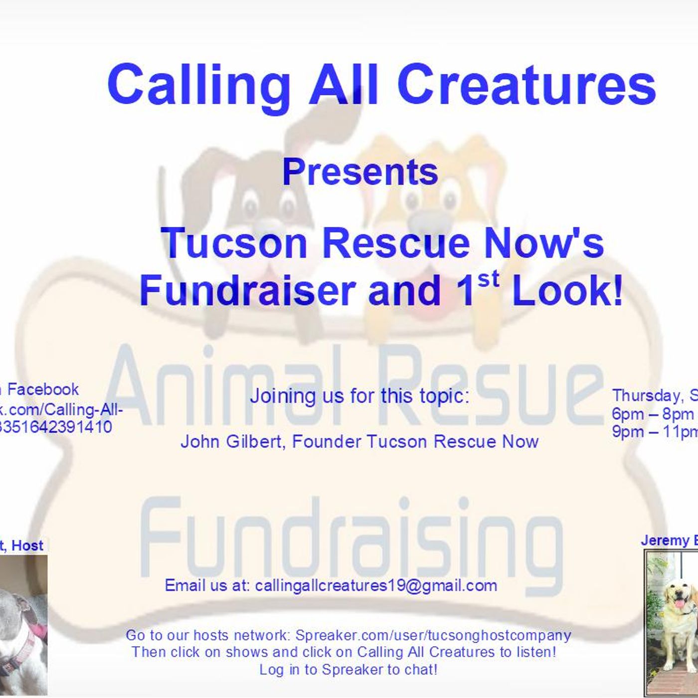 Calling All Creatures