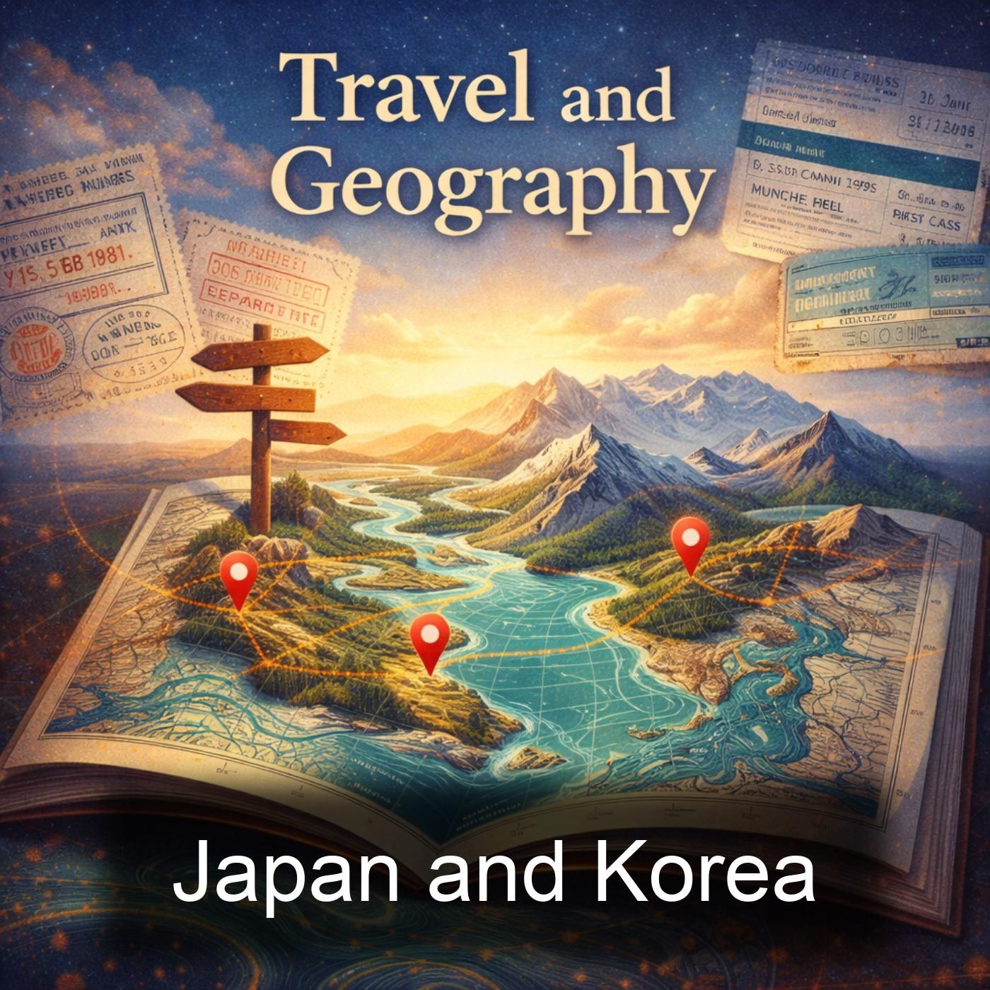 Japan and Korea podcast artwork