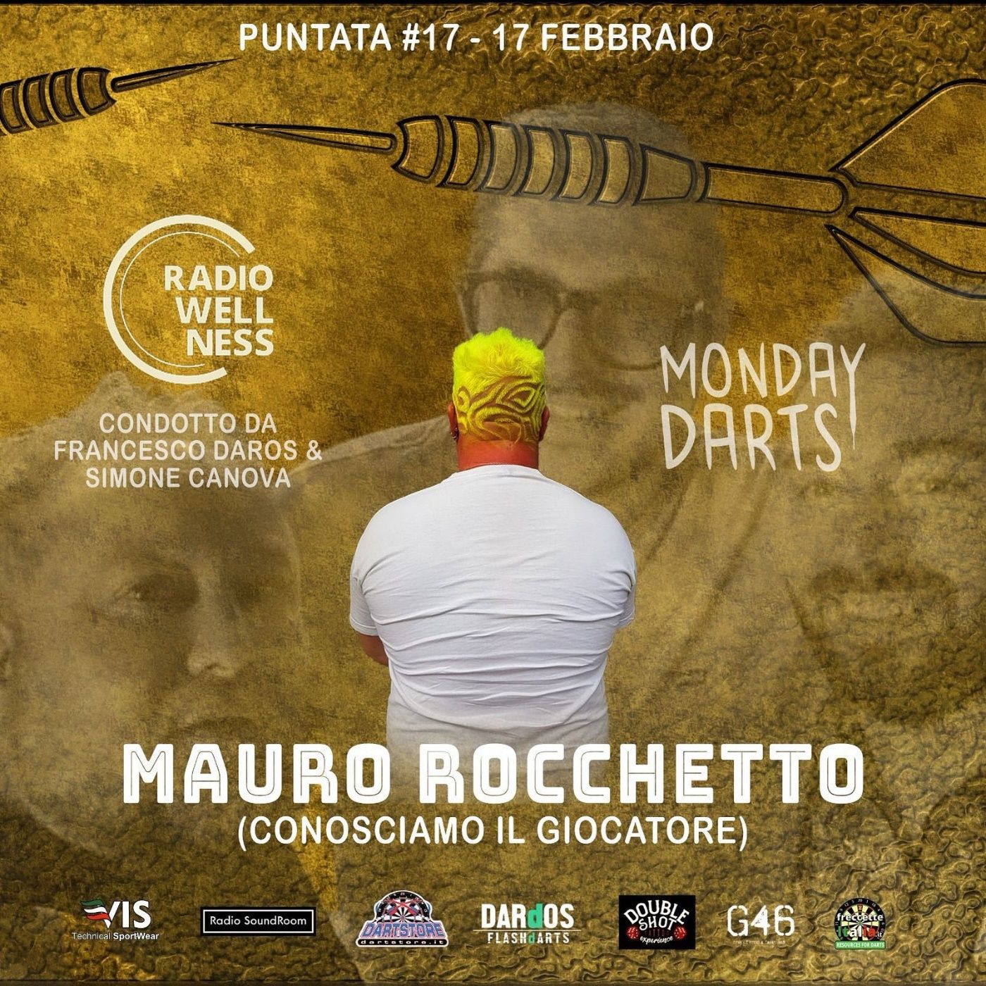 MONDAY DART - Diciassettesima Puntata - Mauro Rocchetto Ruocco episode artwork