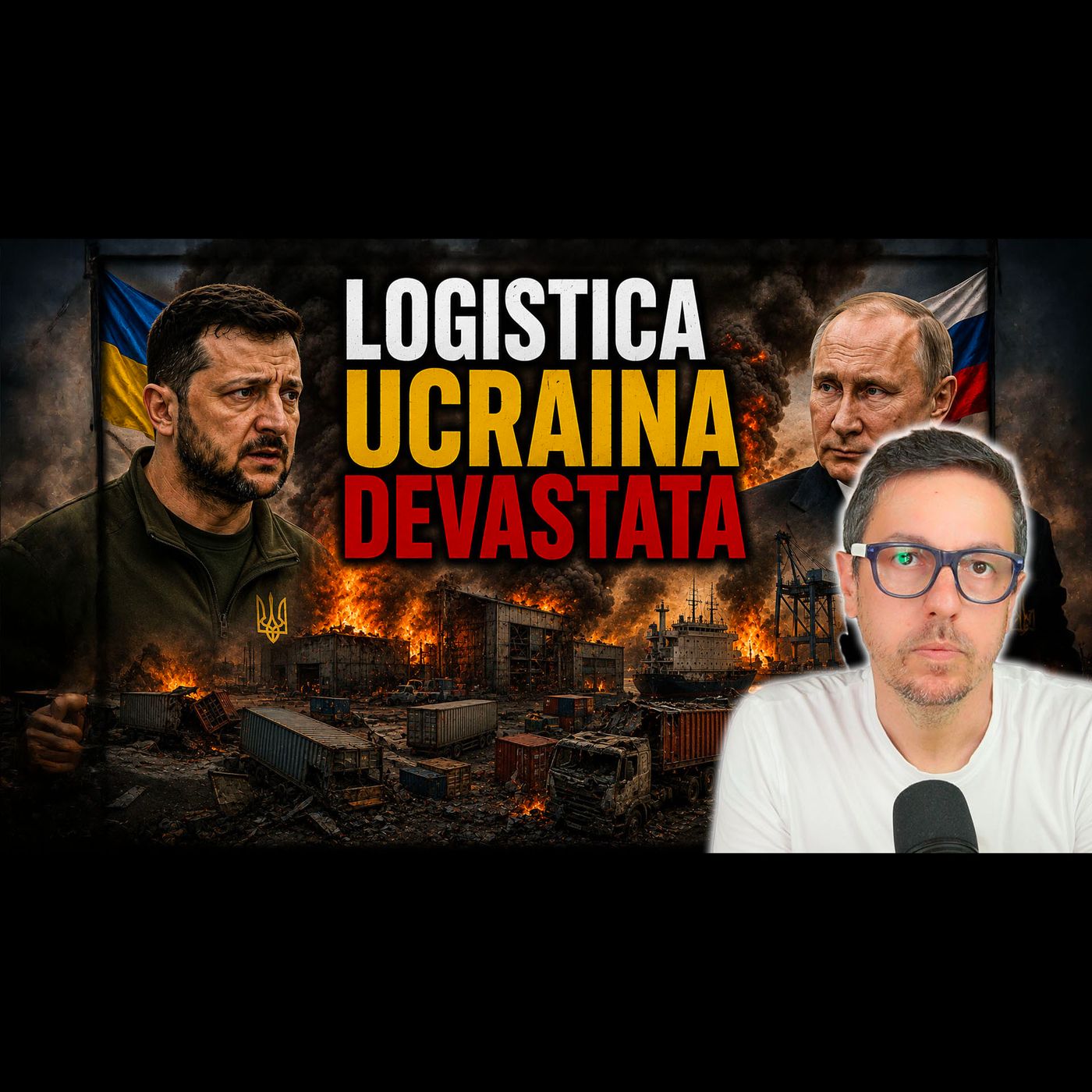 UCRAINA: PORTI DEVASTATI E LOGISTICA AZZERATA episode artwork