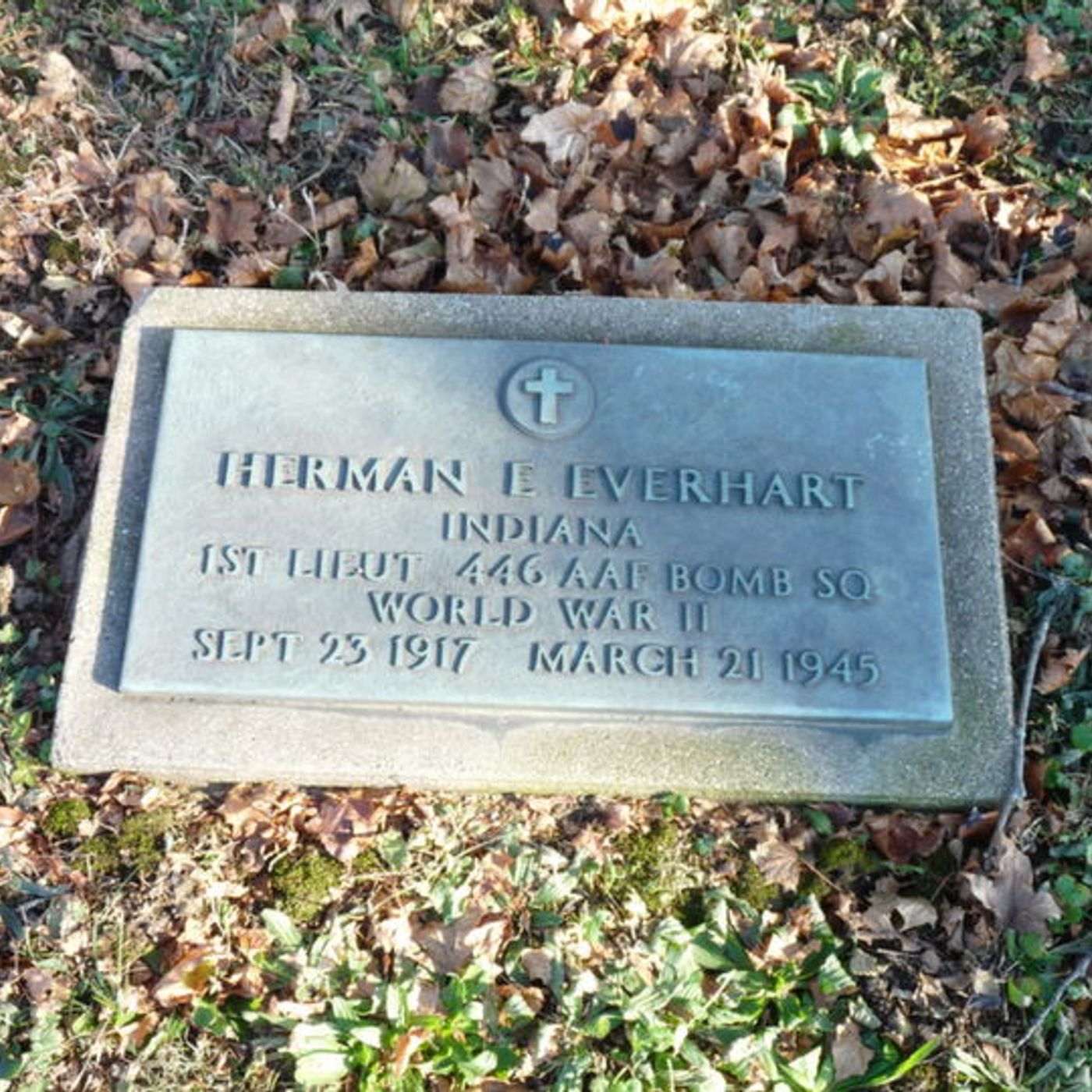 Lt. Herman Edwin Everhart, US Army Air Corp., KIA March 21, 1945