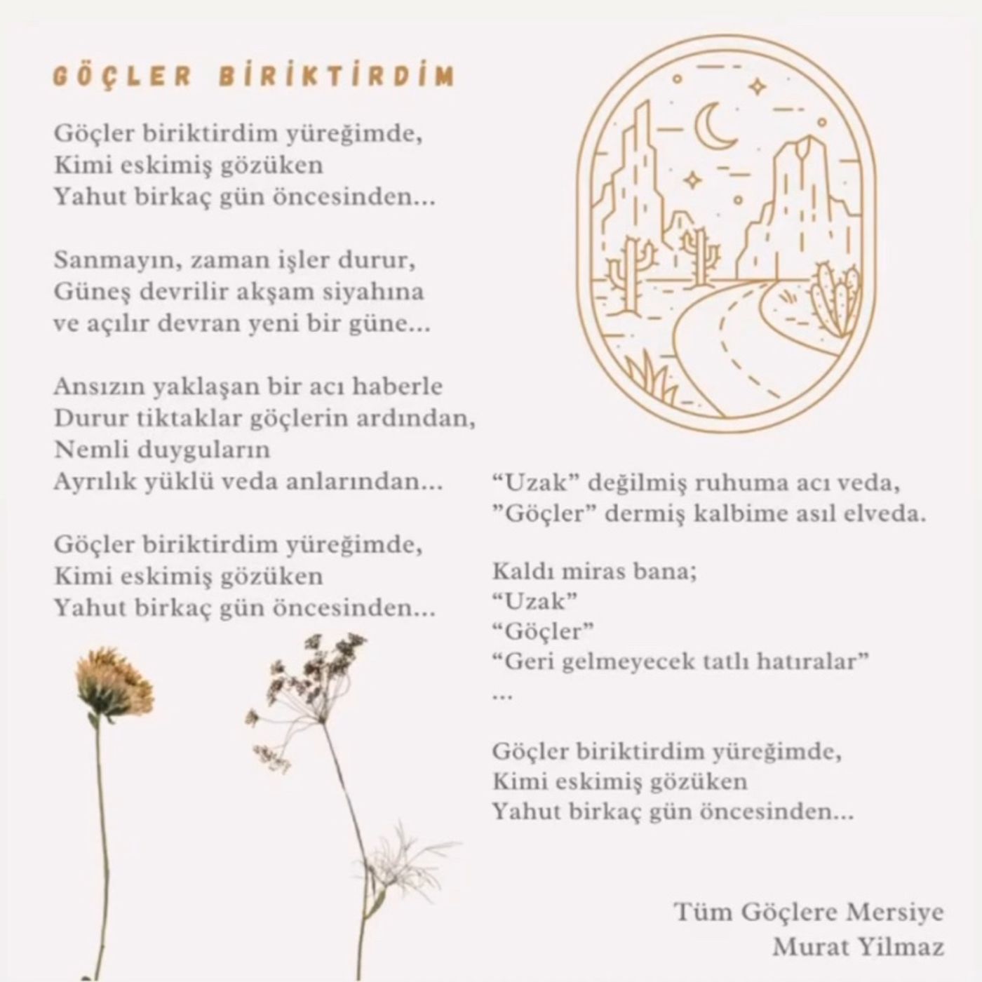 “Tüm Göçlere Mersiye” Şiiri episode artwork