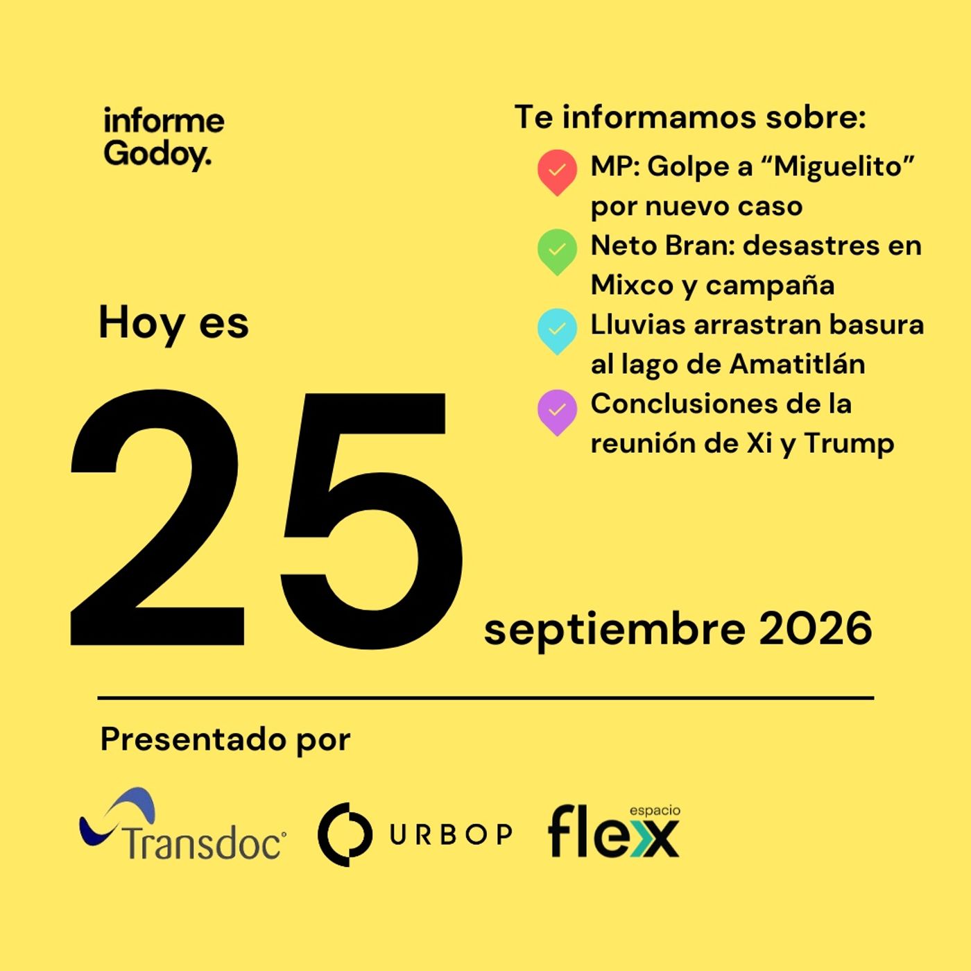 Portada de informeGodoy.