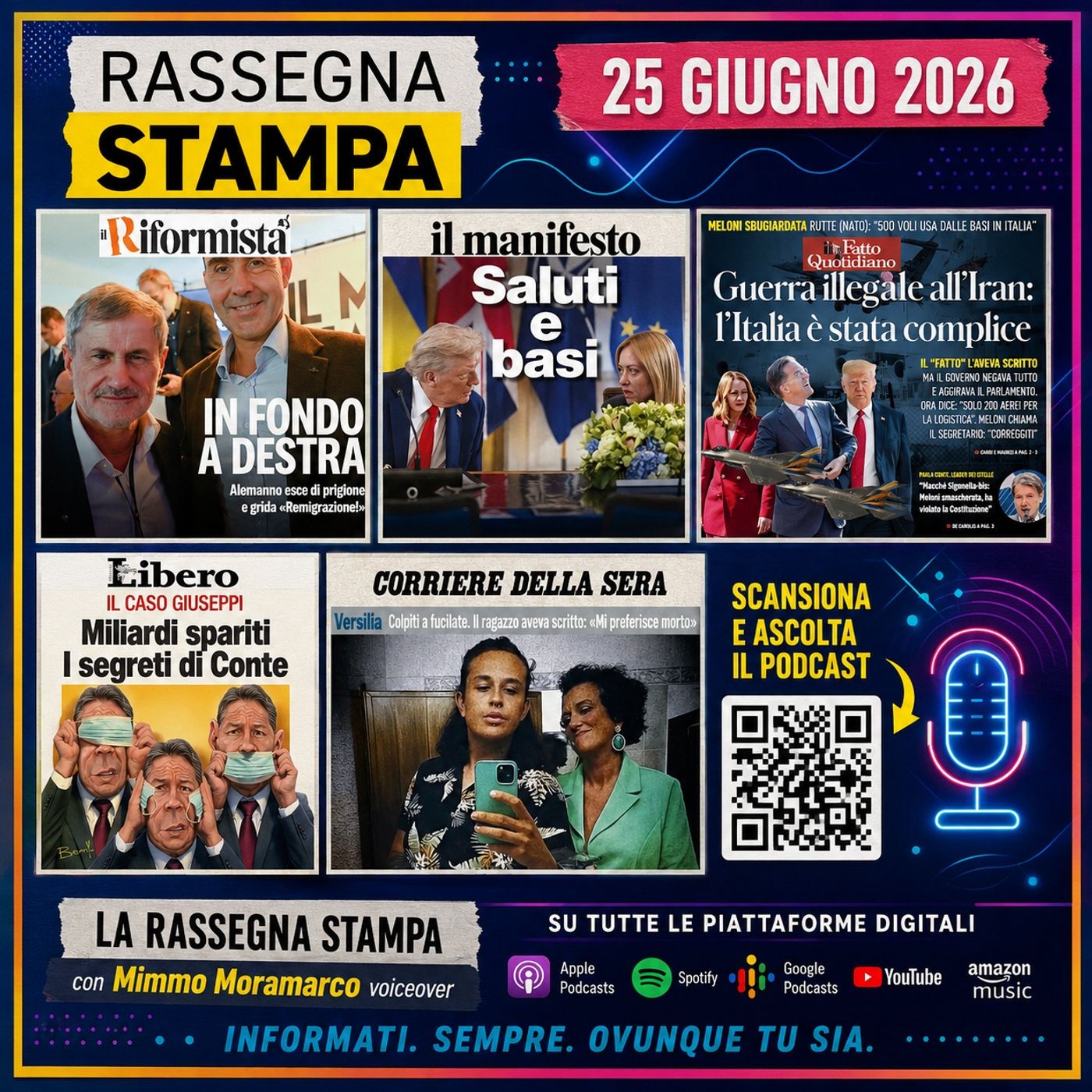 Rassegna stampa del 25 giugno 2026 episode artwork