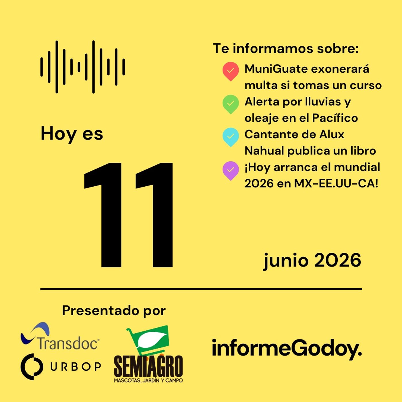 11 de junio 2026 episode artwork
