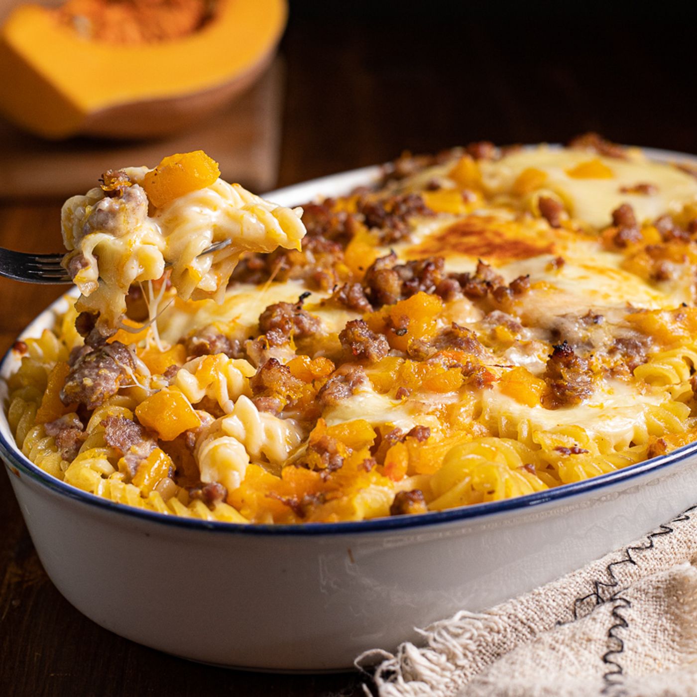 Pasta al forno con salsiccia e zucca episode artwork