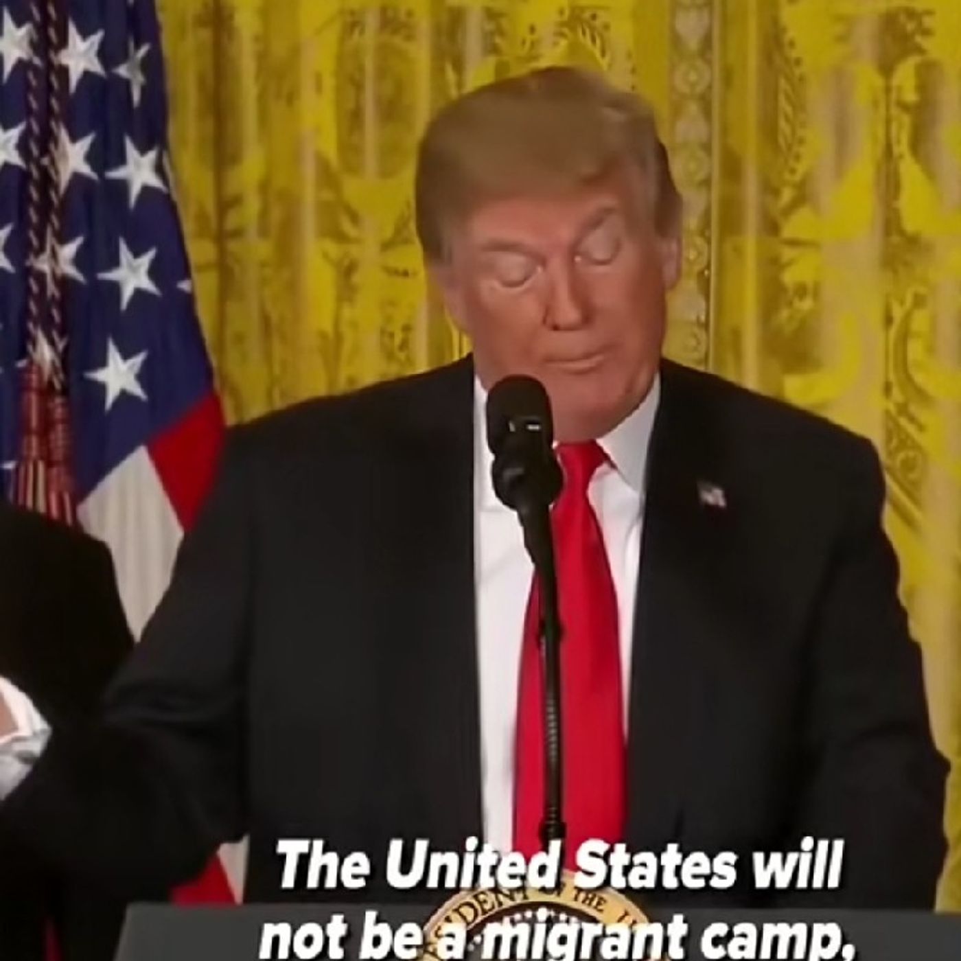 The United States will not be a migrant camp, and it will not be a refugee holding facility. Won’t be." 🇺🇸 Whether you agree or disa episode artwork
