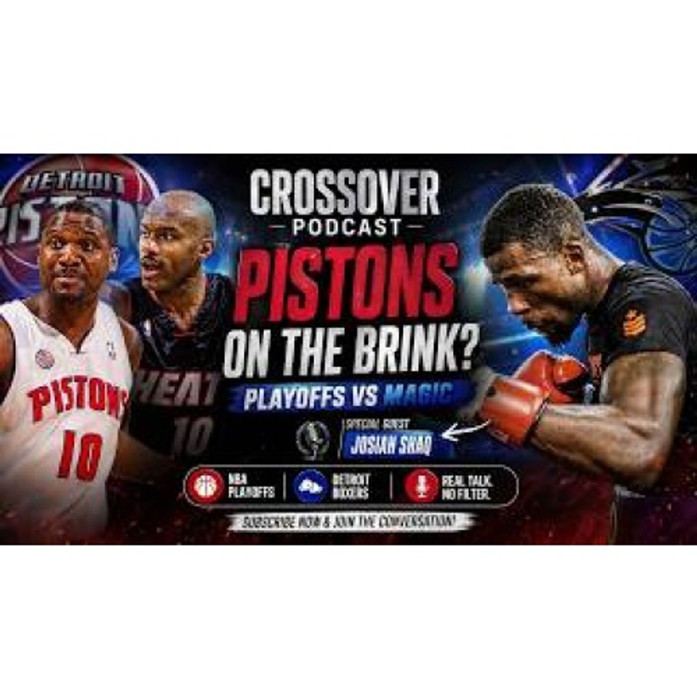 PISTONS ON THE BRINK_ Duren Struggles + Playoff Collapse_ _ Detroit Boxer Josiah Shack Joins us_ episode artwork