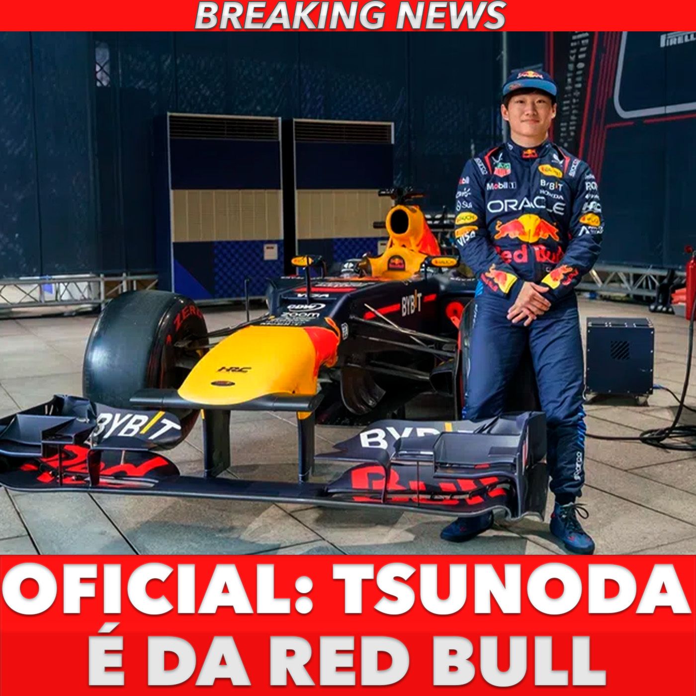 OFICIAL: TSUNODA NA RED BULL, LAWSON NA RACING BULLS já no Japão episode artwork