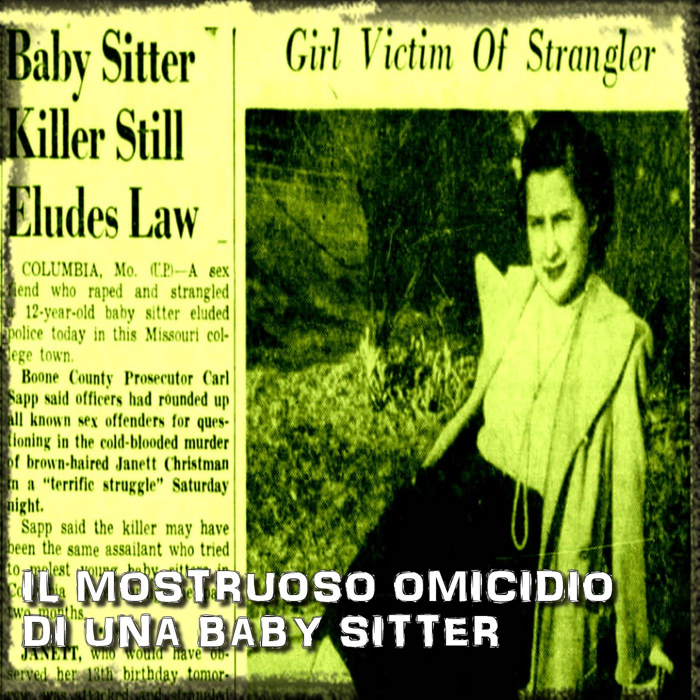 IL MOSTRUOSO OMICIDIO DI UNA BABY SITTER- Janett Christman (Lo Strano Canale Podcast) episode artwork