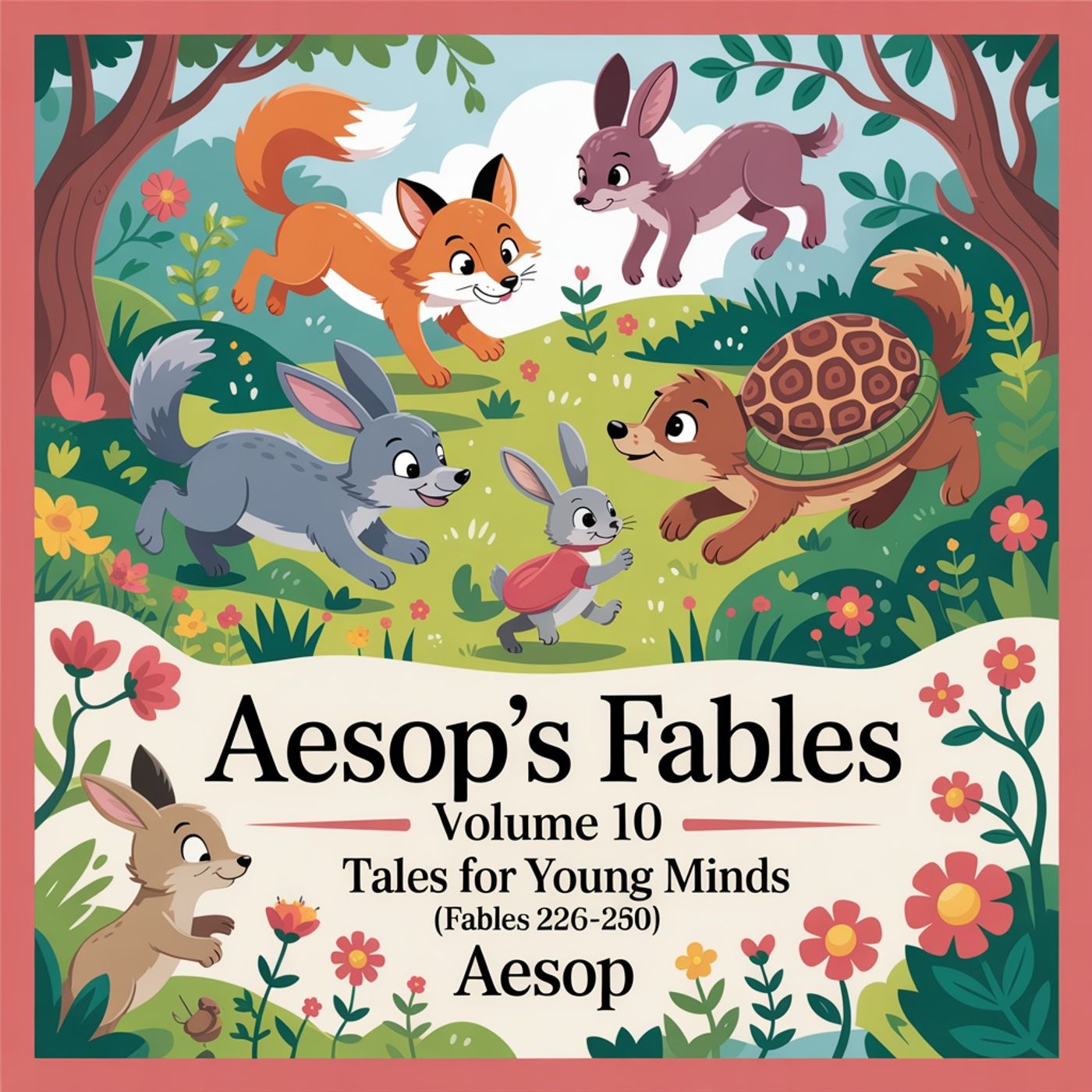 Aesop's Fables: Volume 10 - Tales for Young Minds (Fables 226-250)