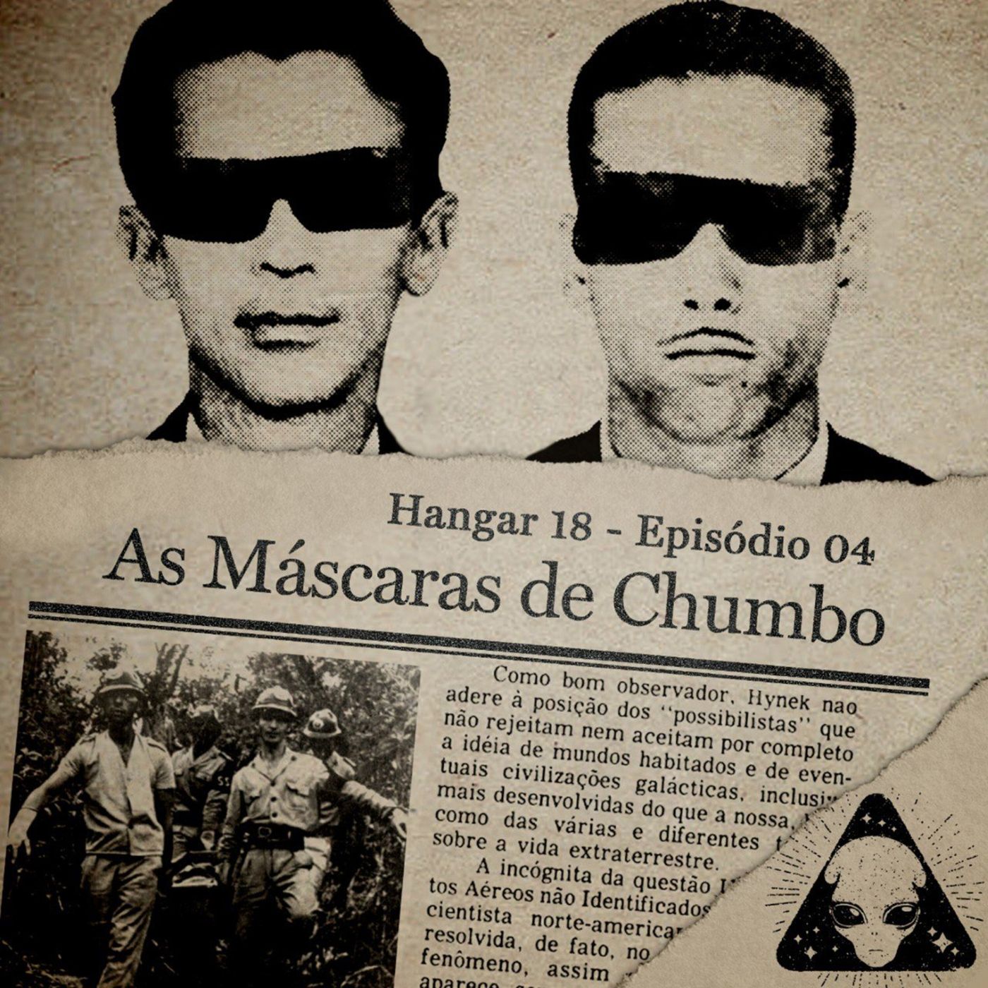 Hangar 18 - Ep 04 - Casos Famosos: Máscaras de Chumbo episode artwork