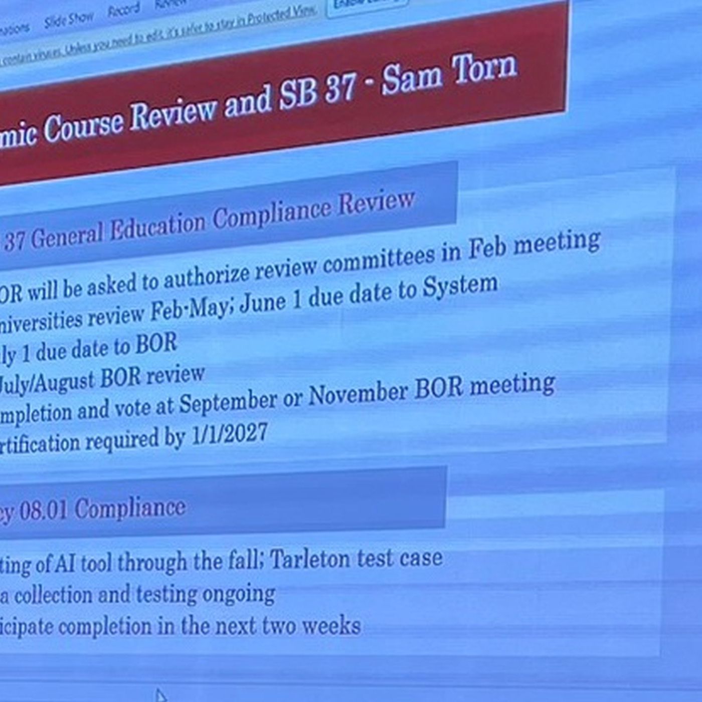 Update from the Texas A&M system and the A&M president on reviewing academic courses episode artwork
