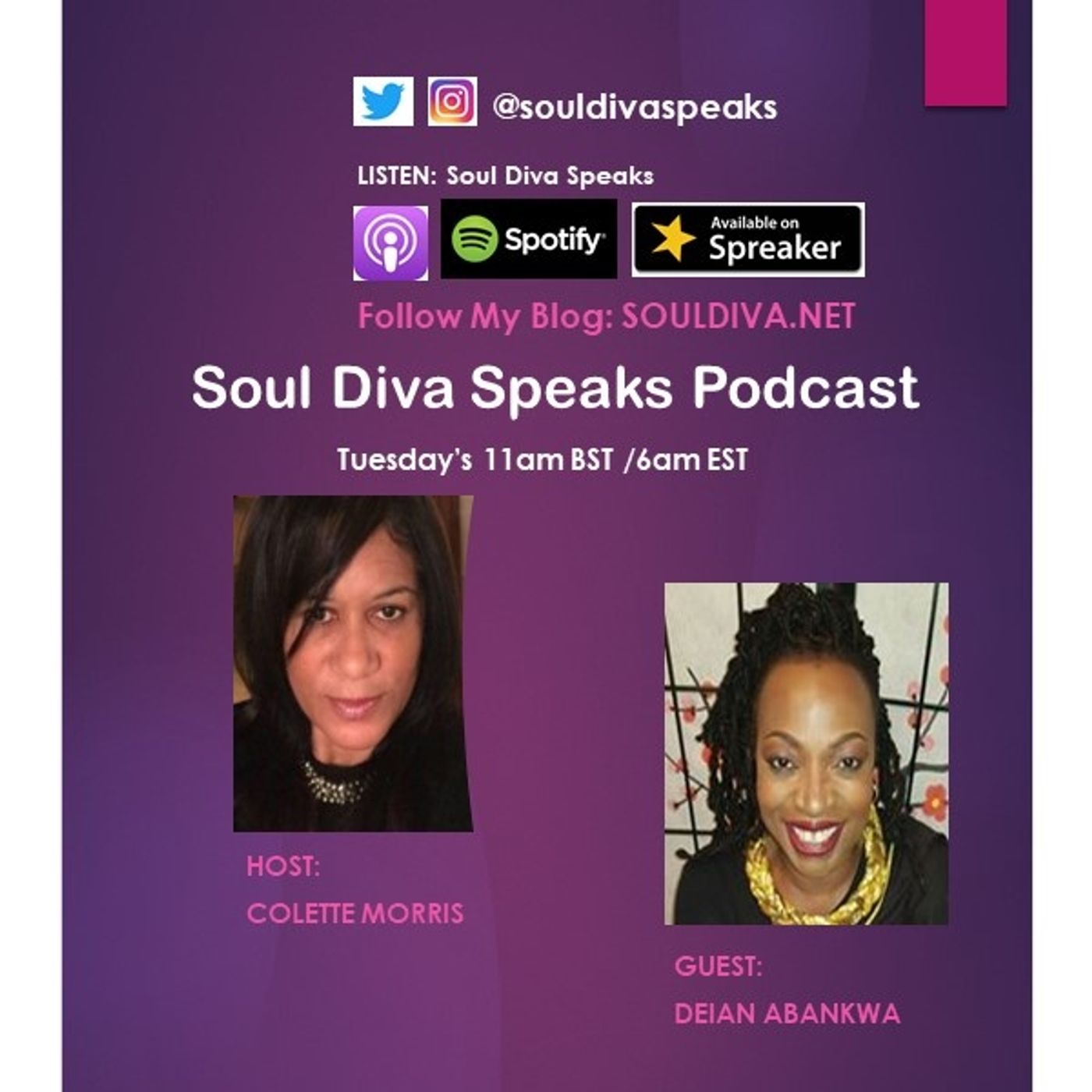 Soul Diva Speaks Podcast