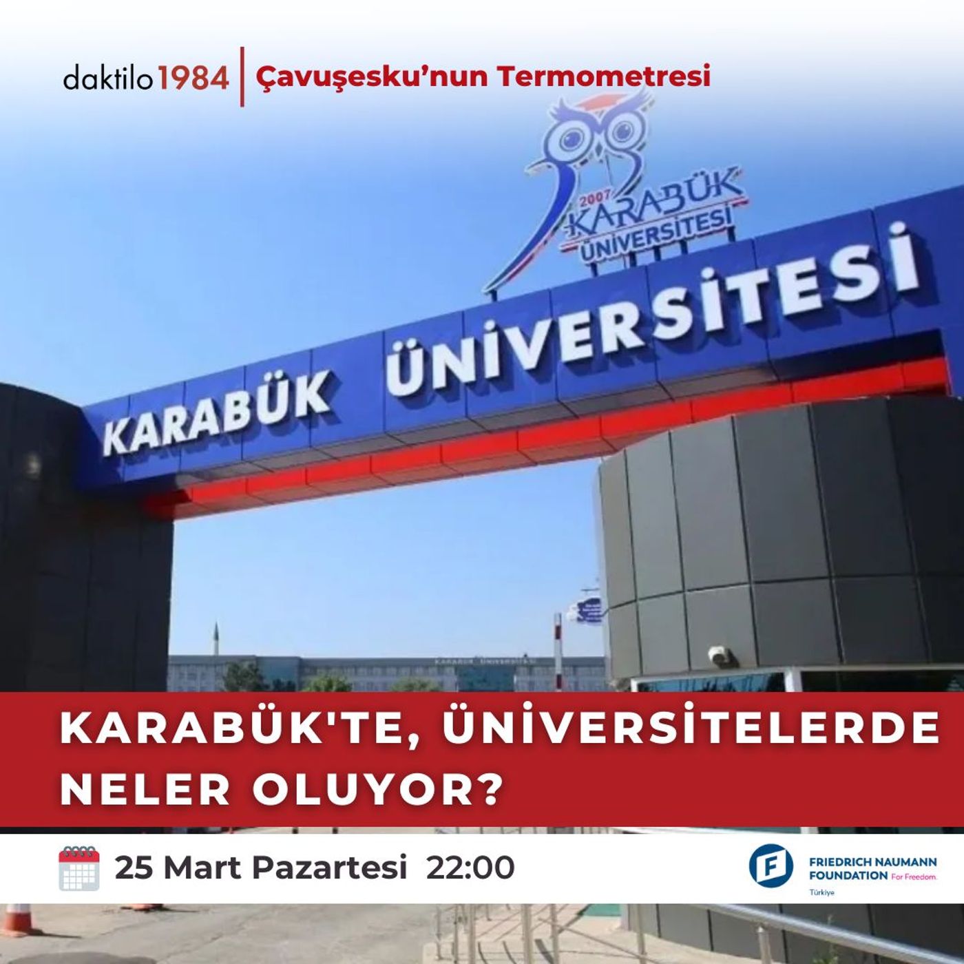 Karabük'te, Üniversitelerde Neler Oluyor? | Çavuşesku'nun Termometresi #197 episode artwork