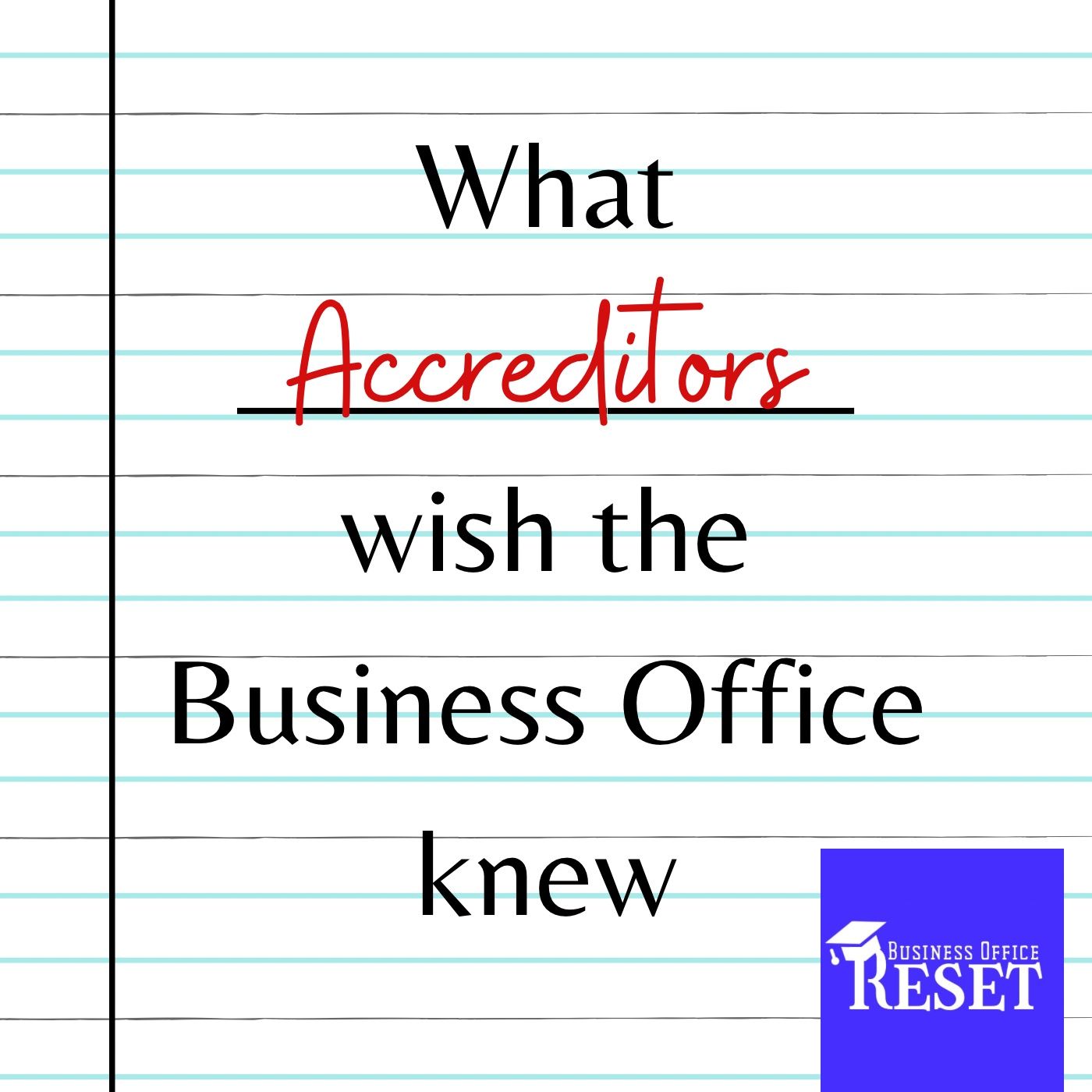 Business Office Reset