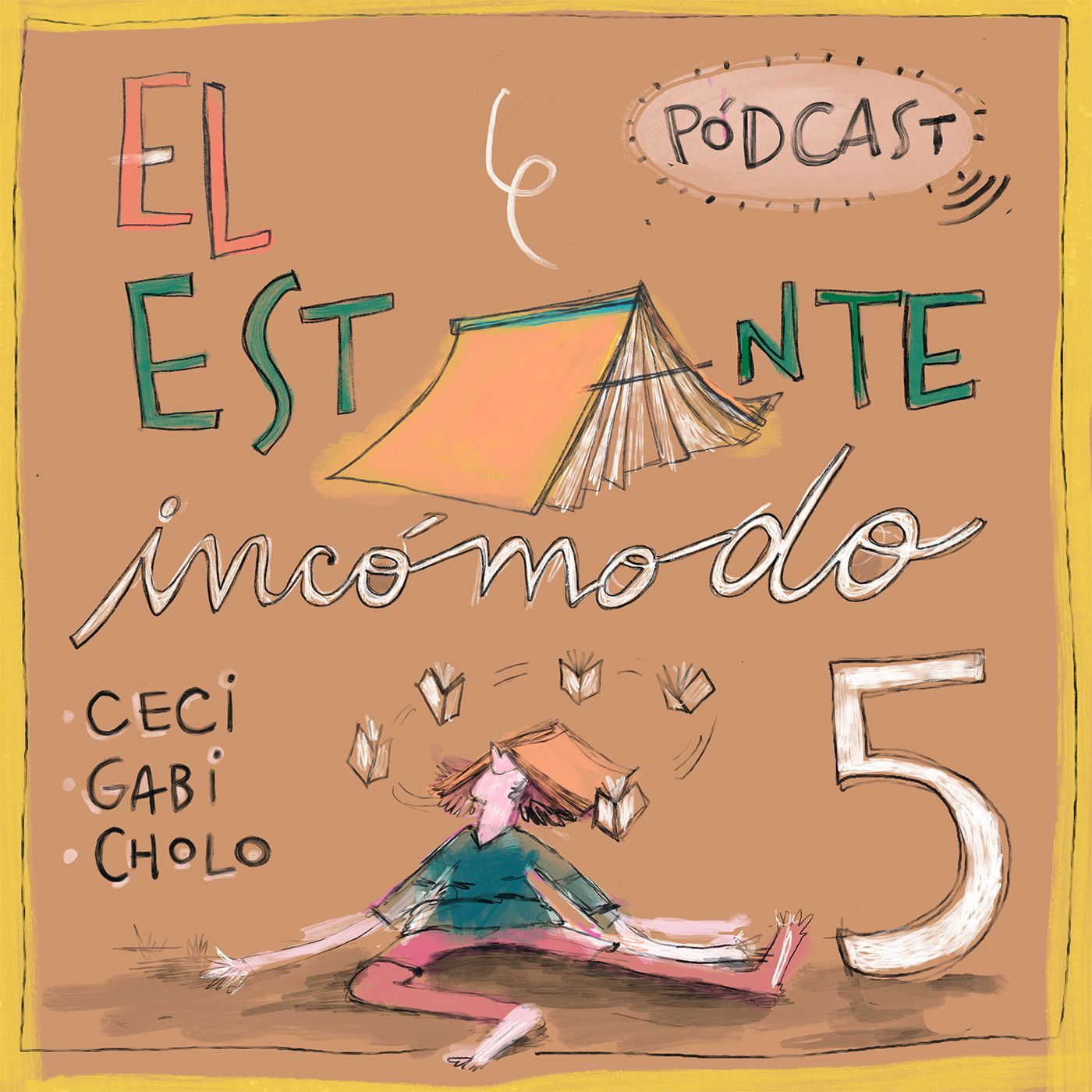 El estante incómodo