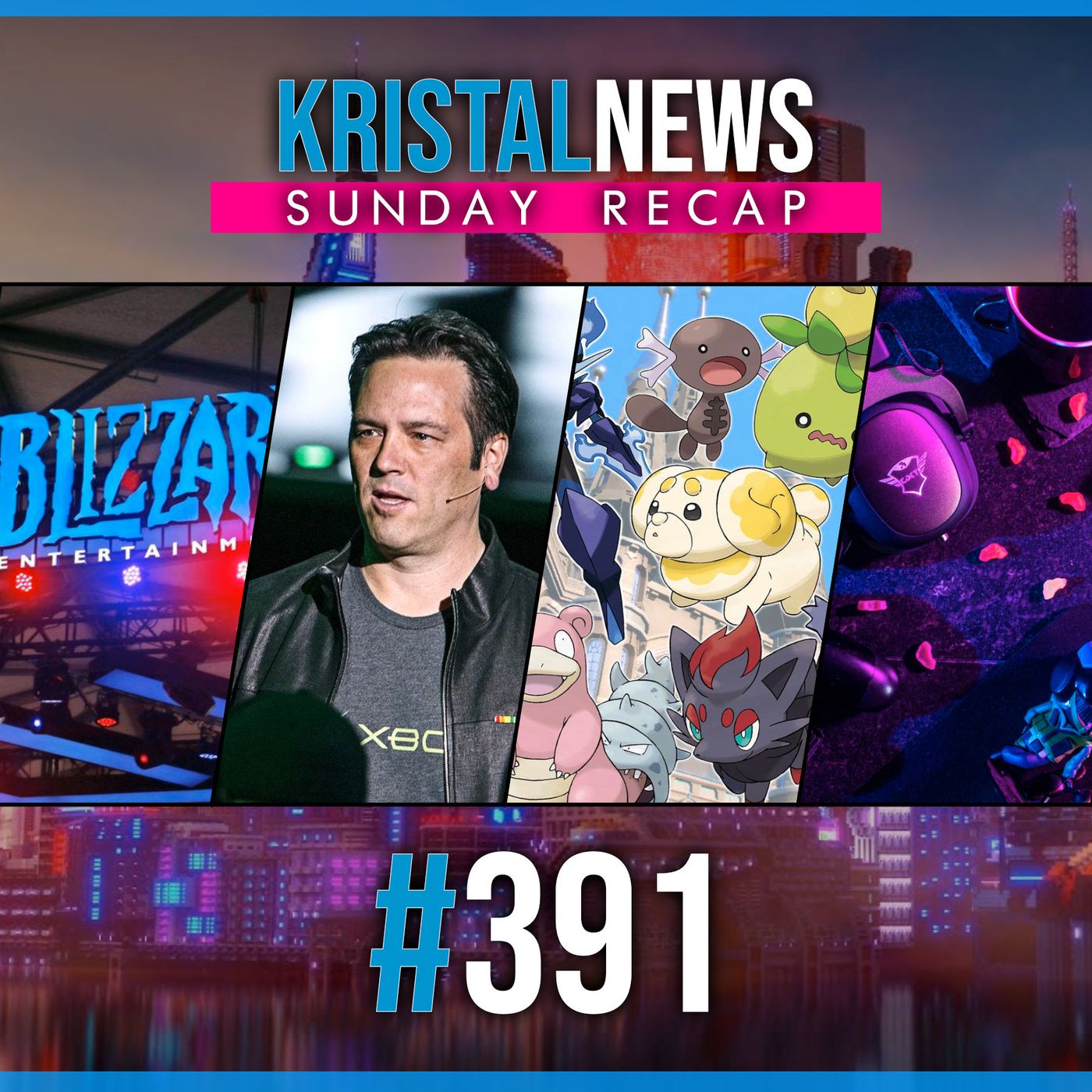 Blizzard abbandona Cina, Problemi Pokemon, Xbox ha un 2022 "vuoto" | SUNDAY RECAP ▶ #KristalNews 391 episode artwork