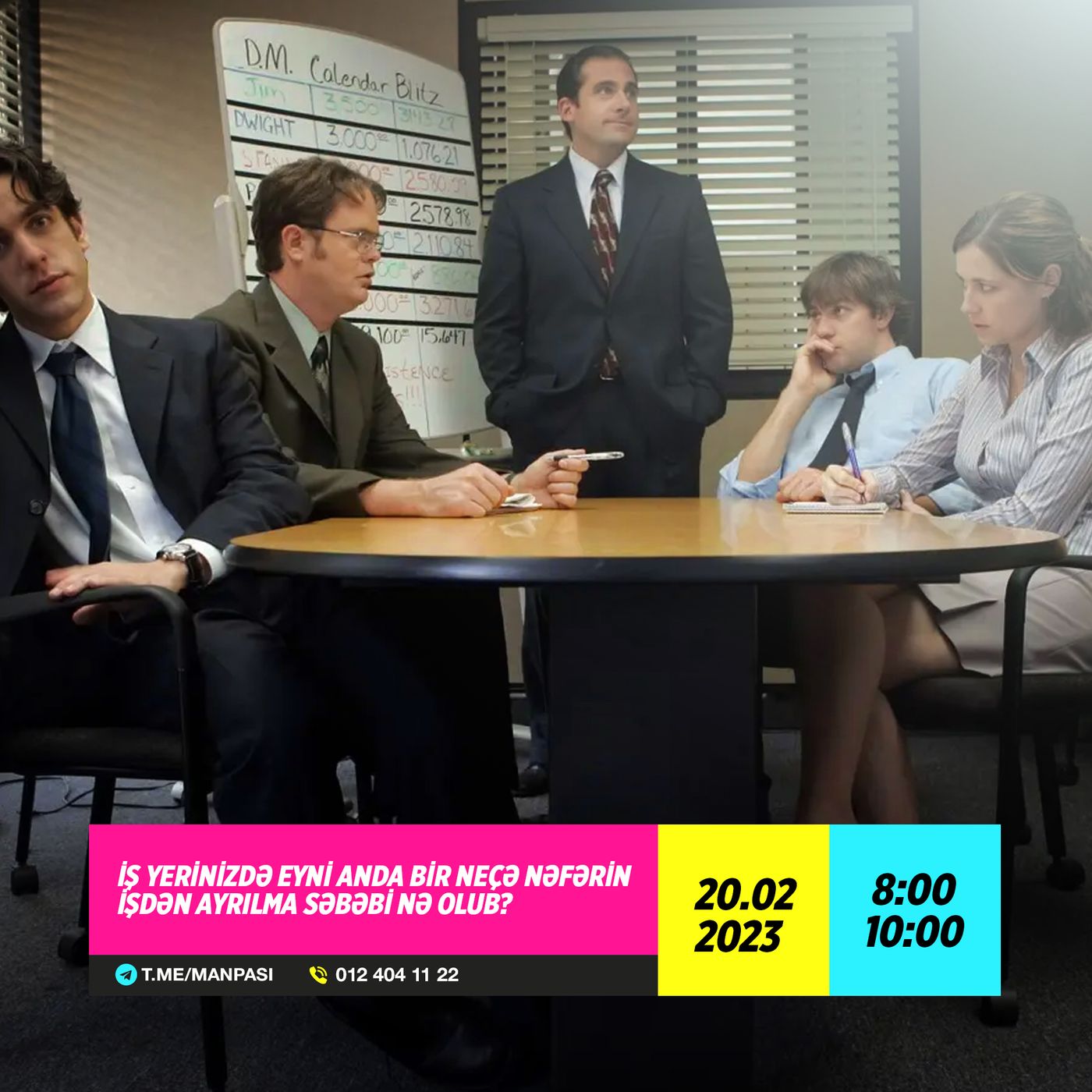 İş yerinizdə eyni anda bir neçə nəfərin işdən ayrılma səbəbi nə olub? 20.02.2023