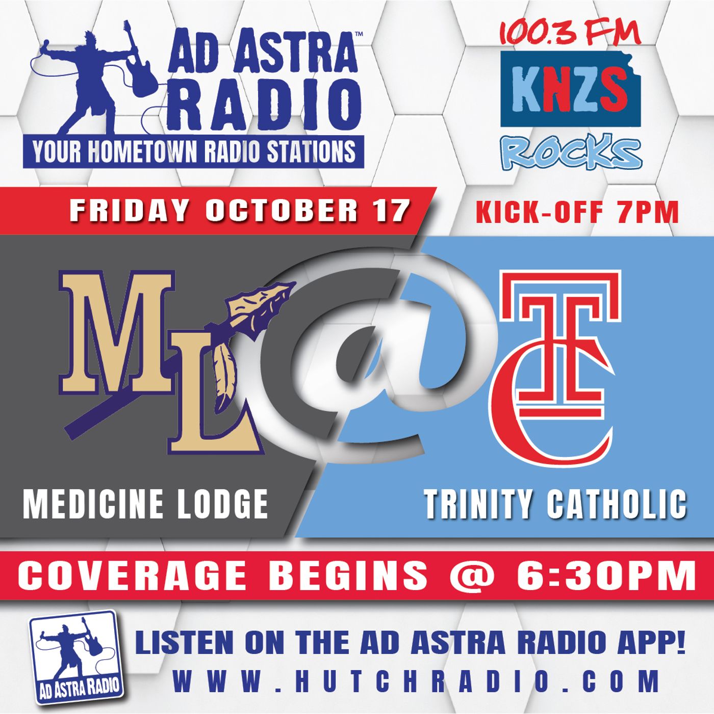 Medicine Lodge Indians at Hutch Trinity Catholic Celtics Football (October 17, 2025) episode artwork