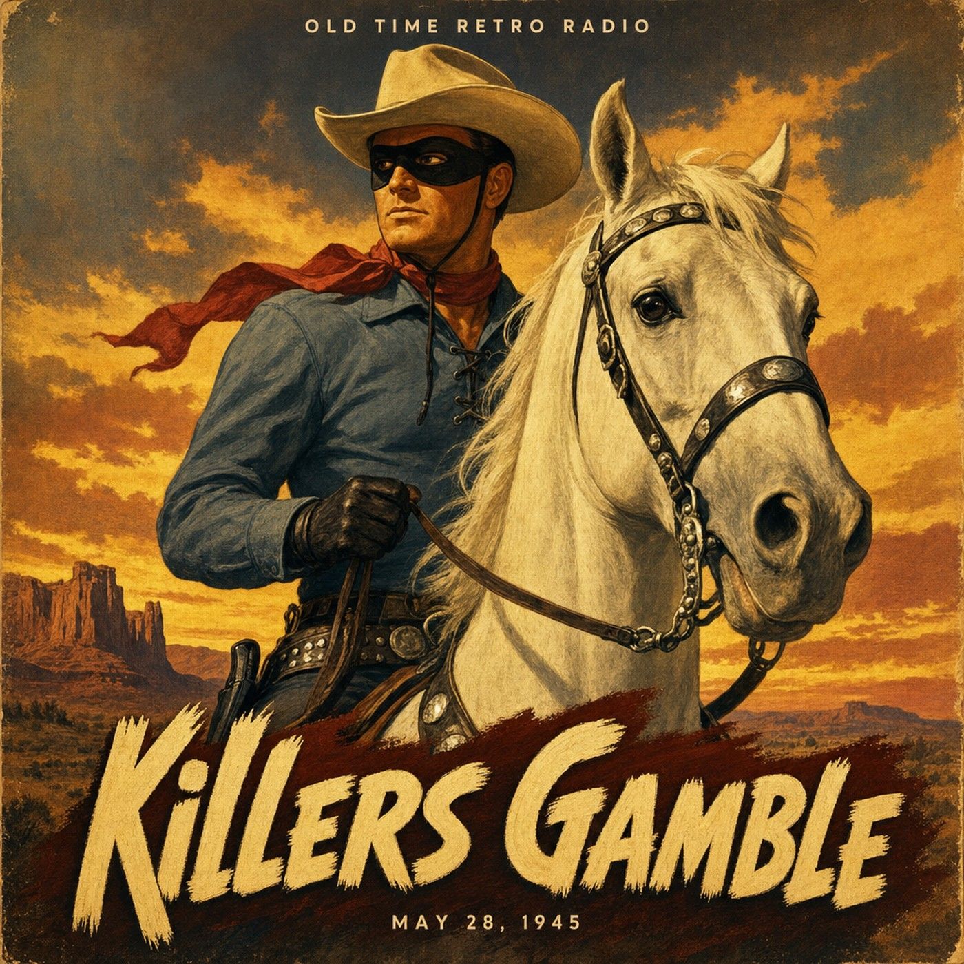 The Lone Ranger - "Killers Gamble" (Old Time Radio, 1945) episode artwork