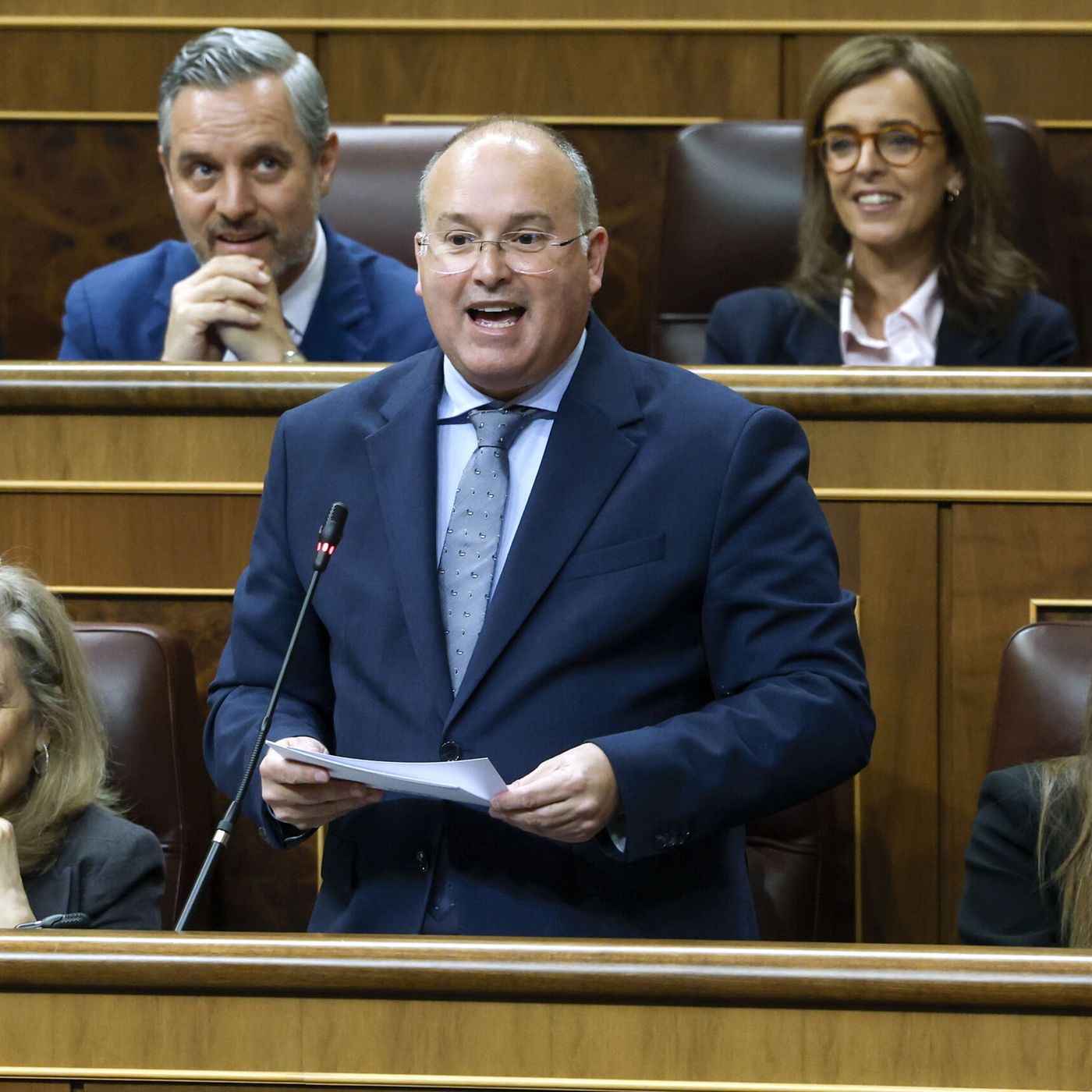 Miguel Tellado: "Hoy se ha escrito el epitafio político de Pedro Sánchez, el padrino de esta mafia corrupta"