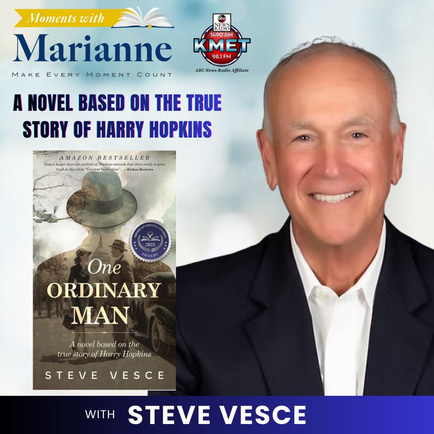 Harry Hopkins, One Ordinary Man with Steve Vesce