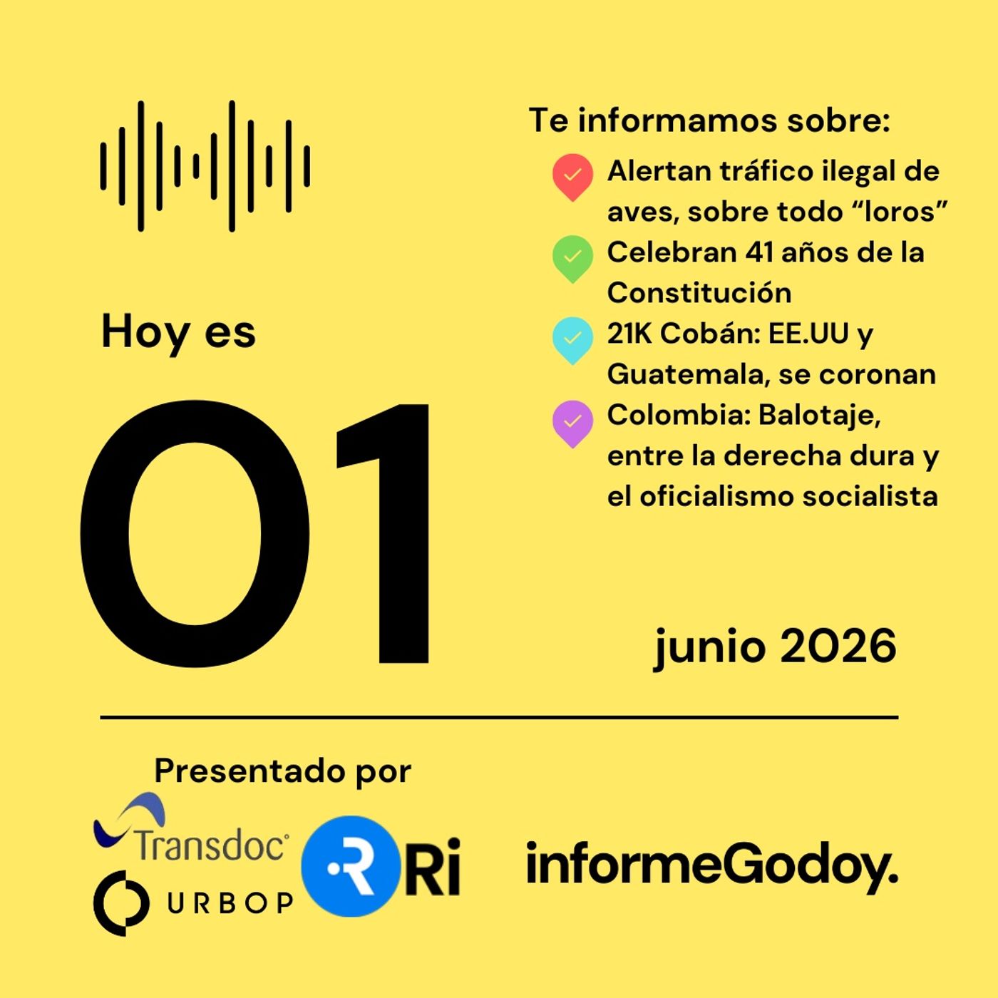 01 de junio 2026 episode artwork