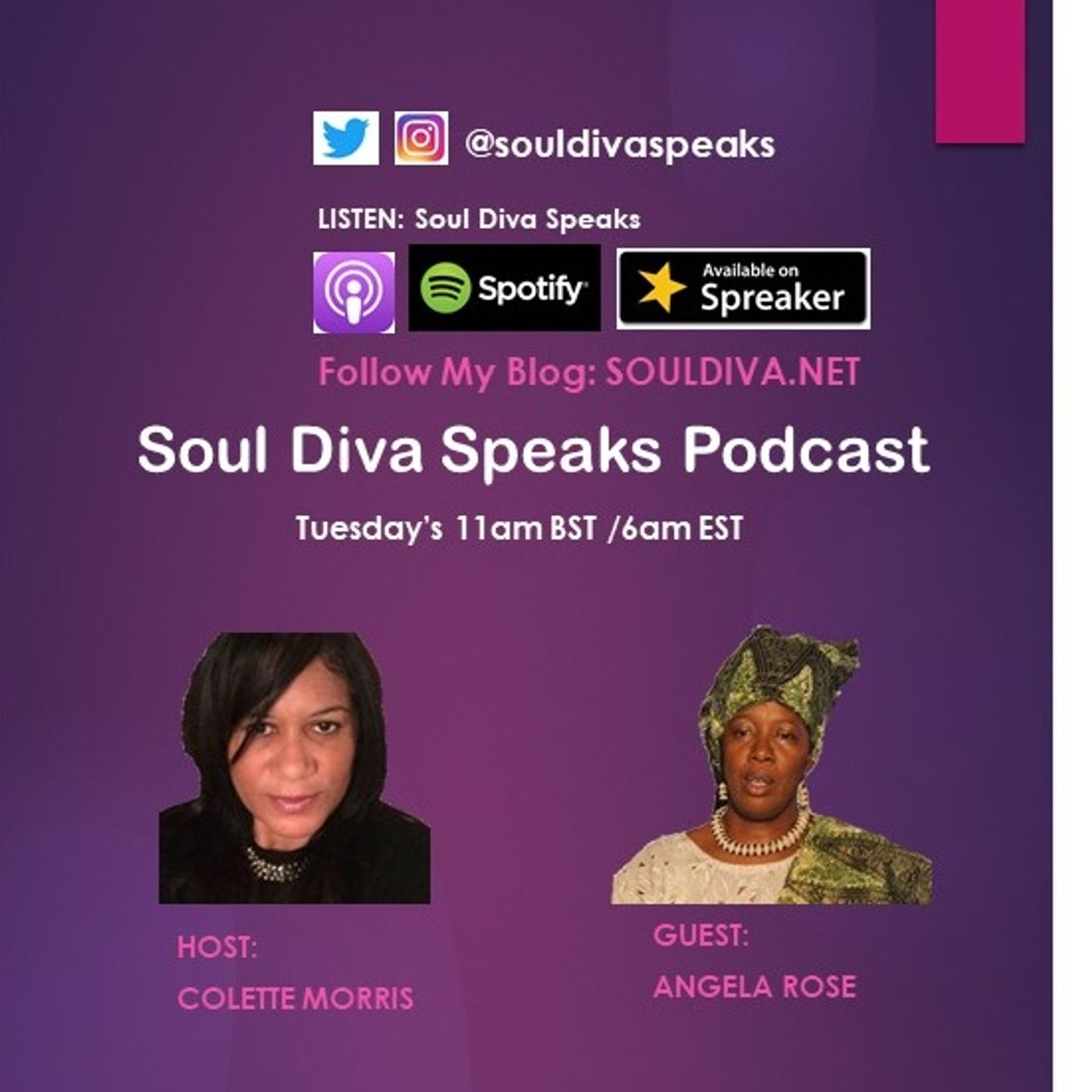 Soul Diva Speaks Podcast