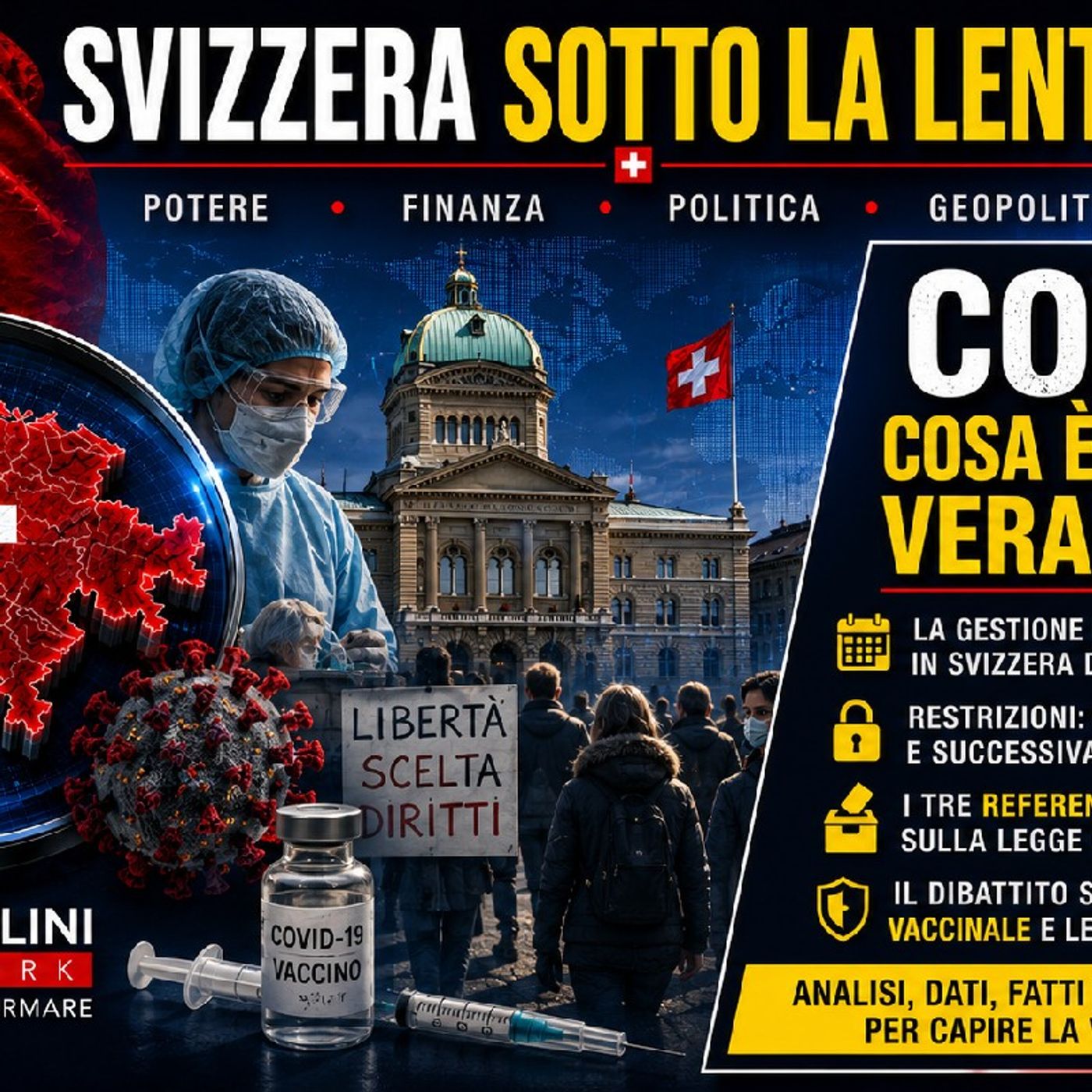 🇨🇭 SVIZZERA SOTTO LA LENTE: COVID - cosa è successo veramente? episode artwork