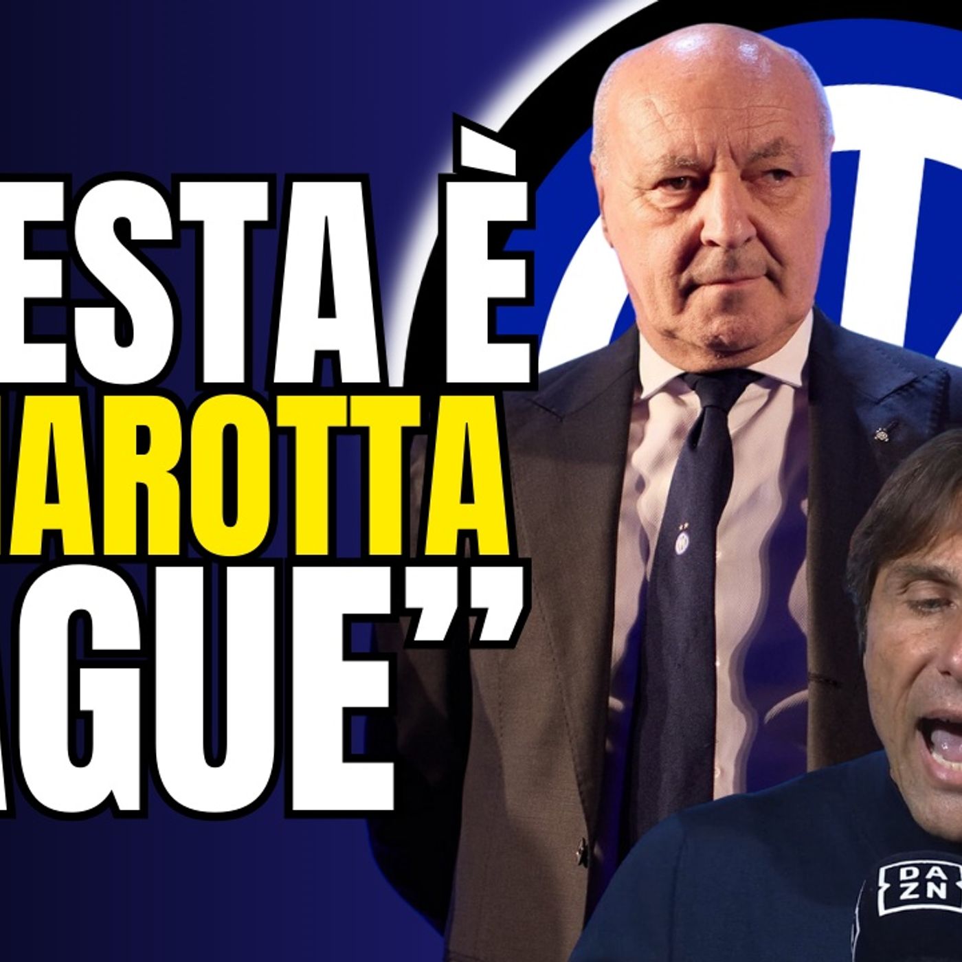 Marotta ANNIENTA Scaroni più Conte, De Laurentiis ROSICA e FAKE news sull’arbitro di Inter-Napoli
