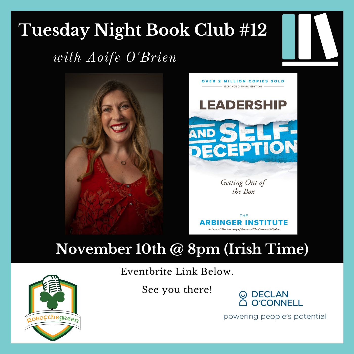 Tuesday Night Book Club #12 - Leadership and Self-deception - Aoife O'Brien