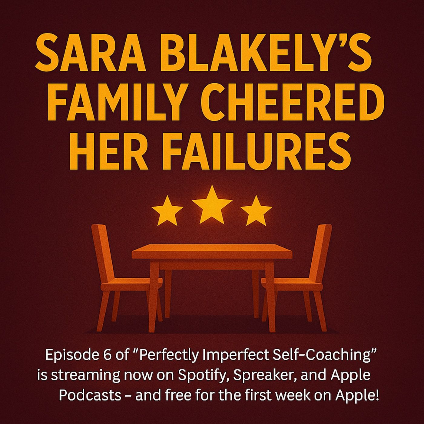 Her dad would ask, “What did you fail at this week?” And they’d celebrate it- episode artwork