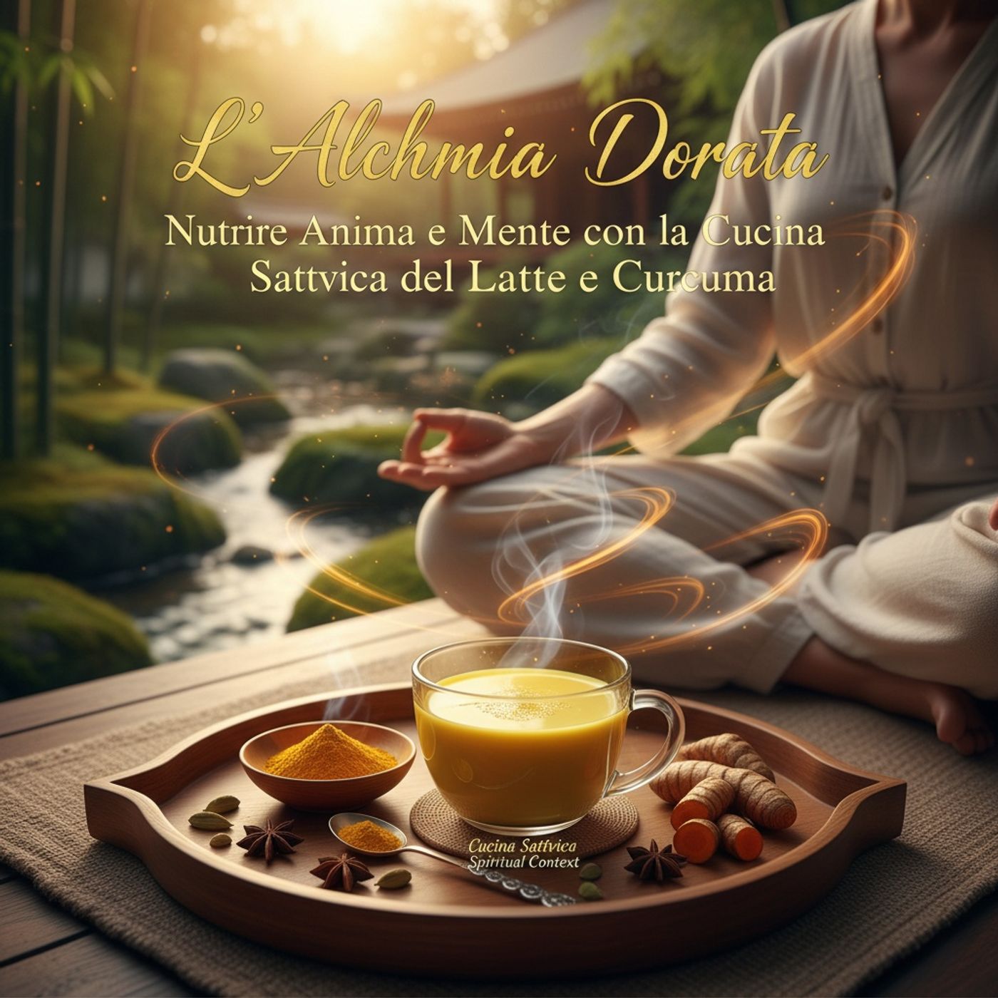 L'Alchimia Dorata: Nutrire Anima e Mente con la Cucina Sattvica del Latte e Curcuma