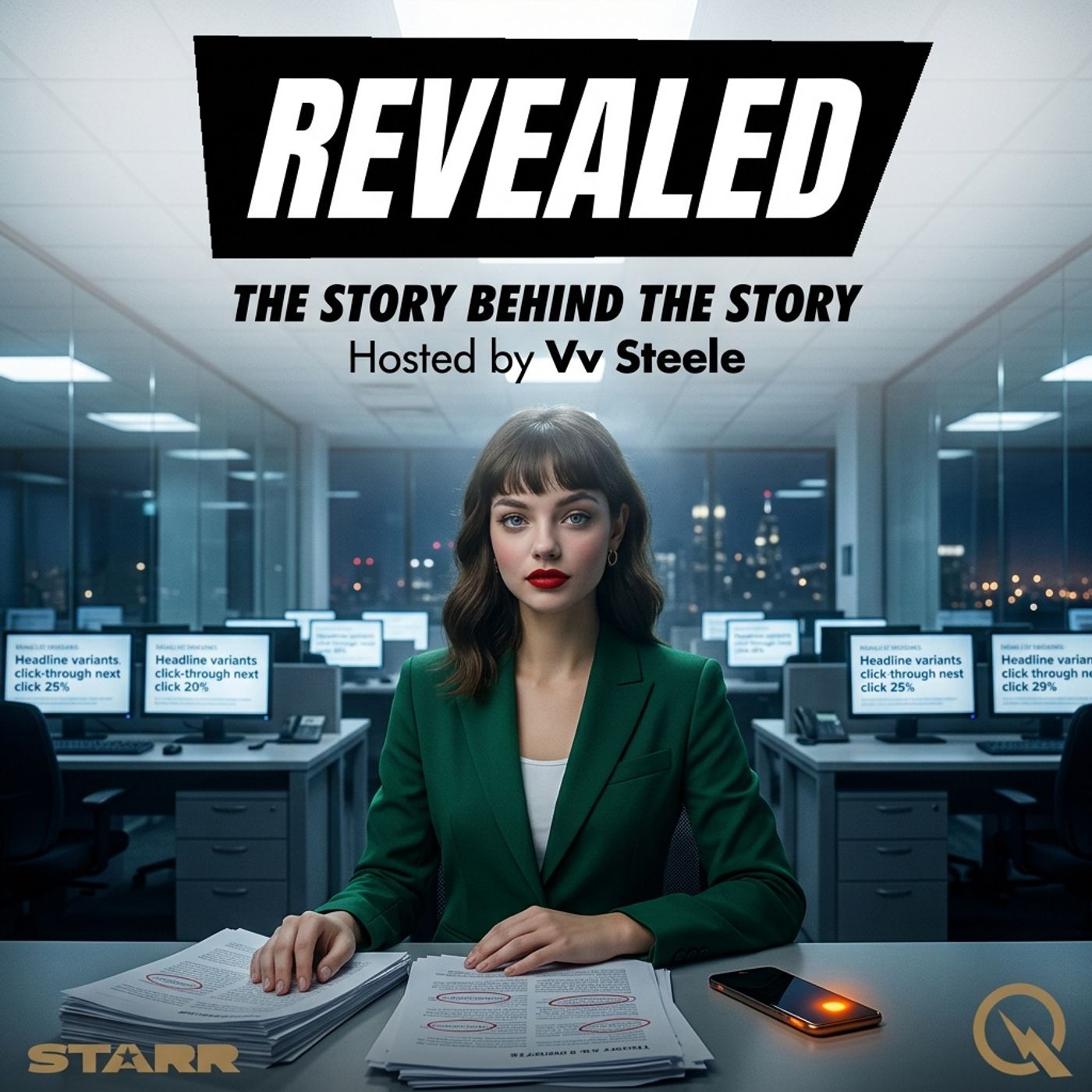 Revealed podcast artwork