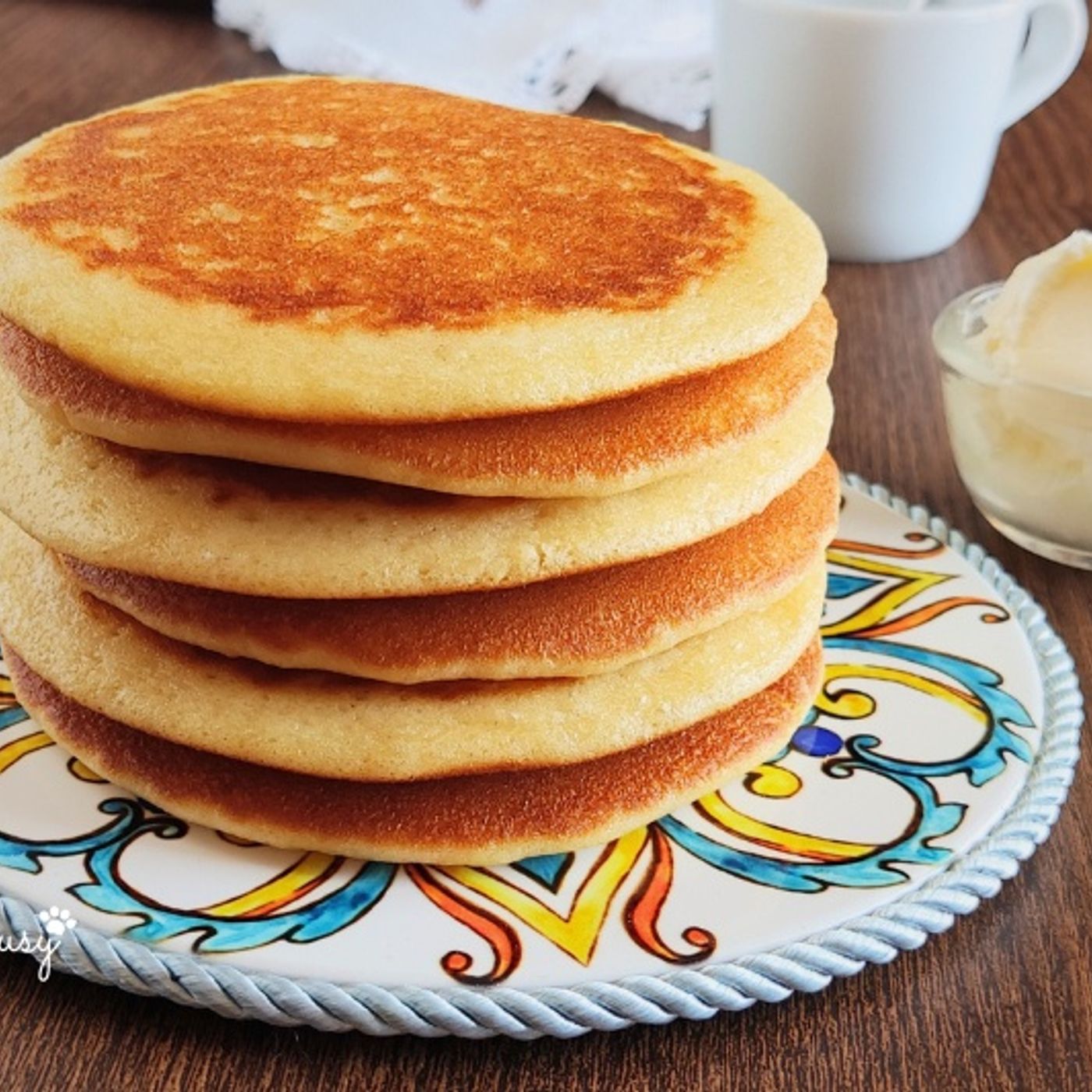 Pancake alla crusca d'avena