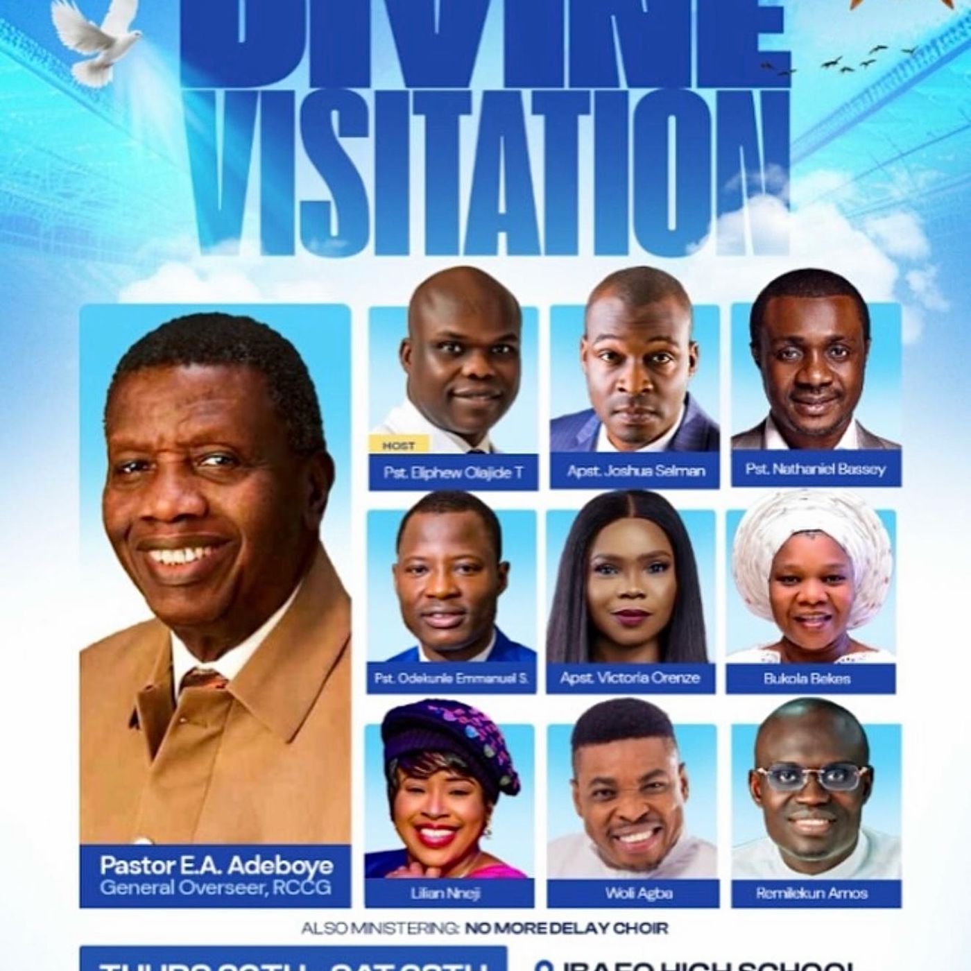 DIVINE VISITATION WITH APOSTLE JOSHUA SELMAN AT IBAFO MEGA CRUSADE