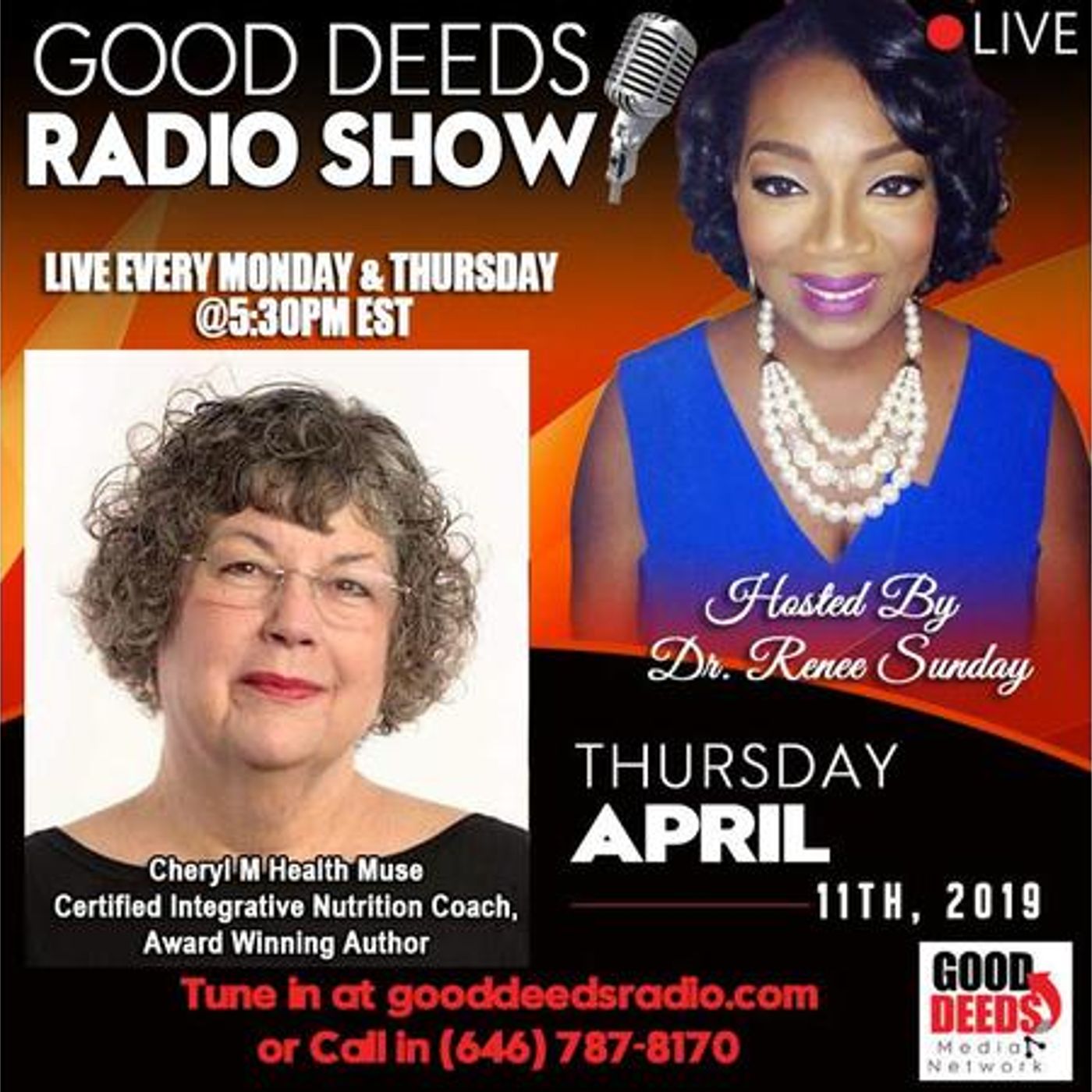Dr. Renee Sunday\'s show