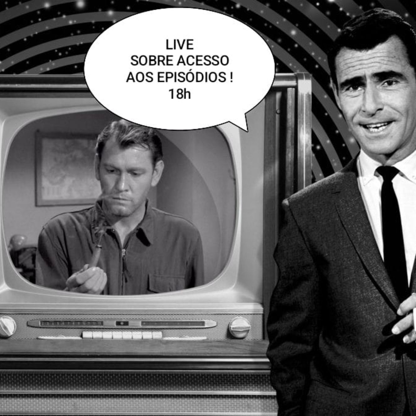 COMO ASSISTIR OS EPISÓDIOS DE ALÉM DA IMAGINAÇÃO? (e como acessar a pasta) #TheTwilightZone episode artwork