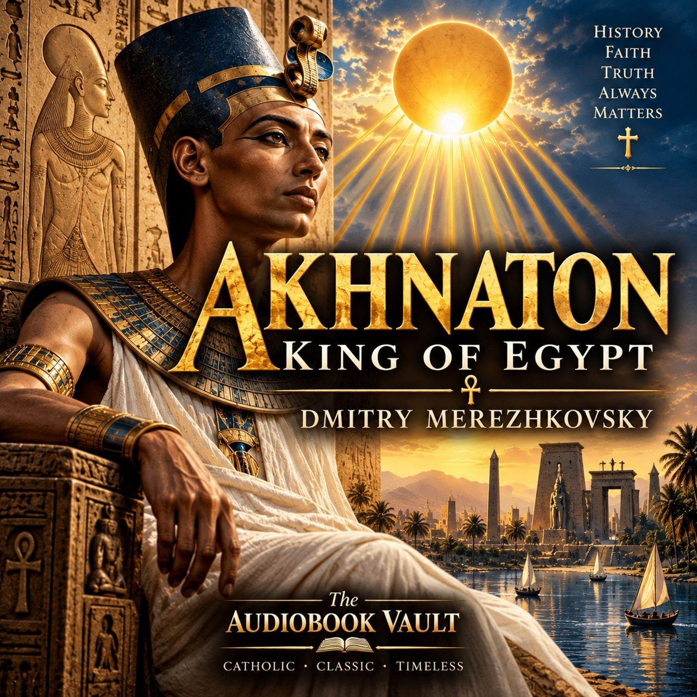 Akhnaton, King of Egypt by Dmitry Merezhkovsky | Ancient Egypt Historical Fiction, Pharaohs & Religious History Part 1