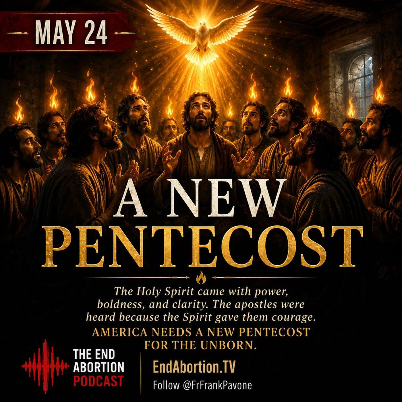 Our Daily Scripture Readings and Reflection for Pentecost Sunday: 5-24-2026 episode artwork