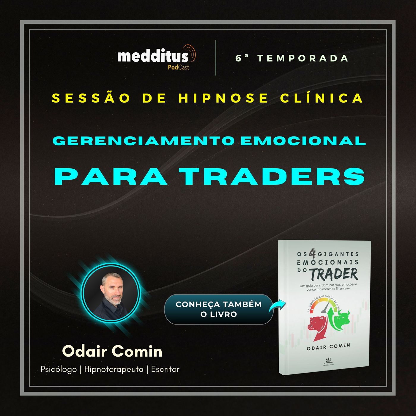 243 | Hipnose para Gerenciamento Emocional para Traders | Odair Comin