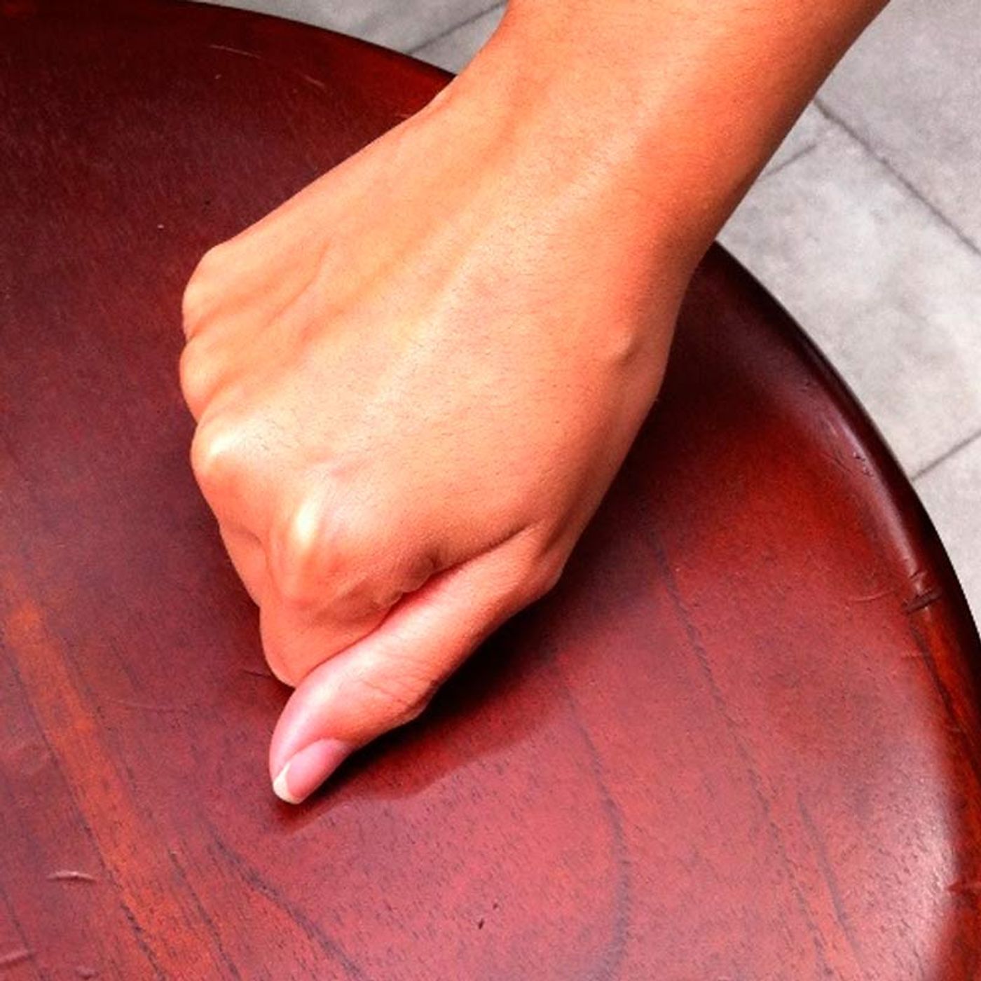 ¡Toco madera!