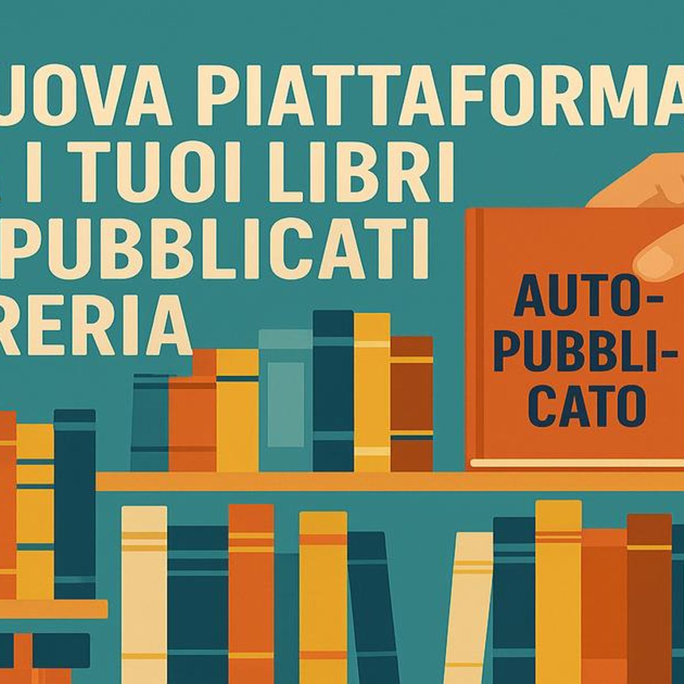 UNA NUOVA PIATTAFORMA PORTA I TUOI LIBRI AUTO-PUBBLICATI IN LIBRERIA episode artwork